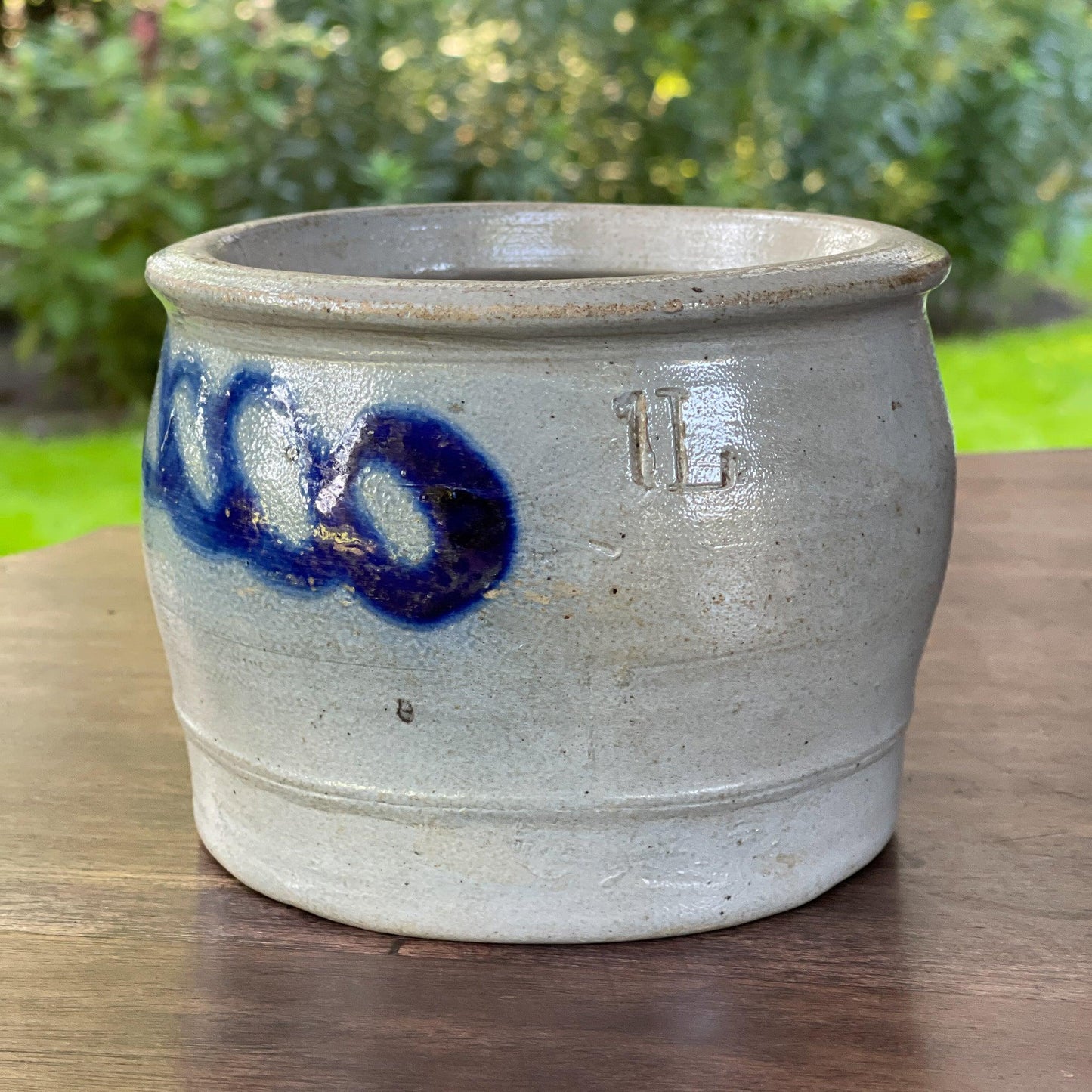 Keulse aardewerk roomboter pot J. de Kroes Overschie - Bamestra Curiosa