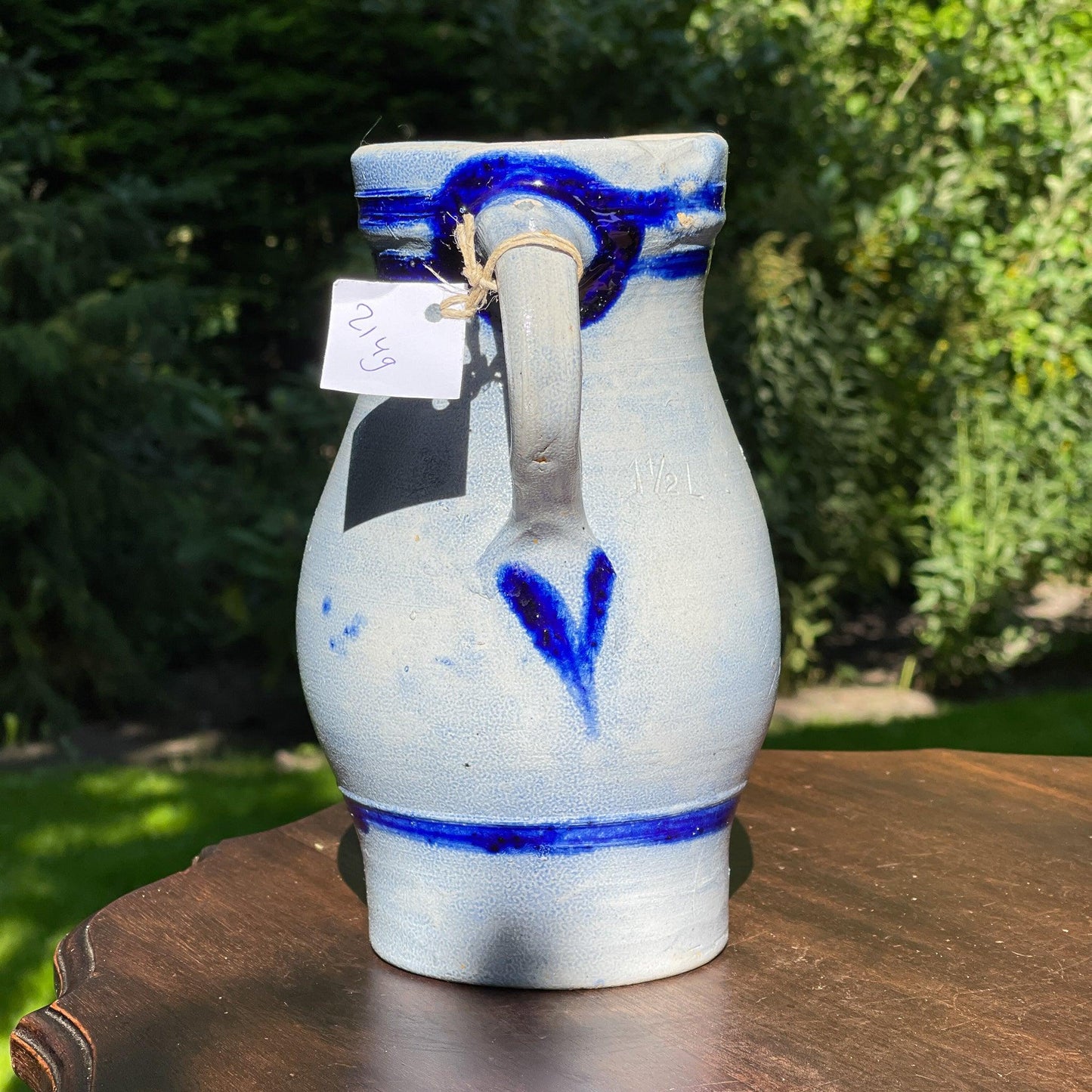 Keulse aardewerk schenkkan / vaas 1.5 L - The Collectionist