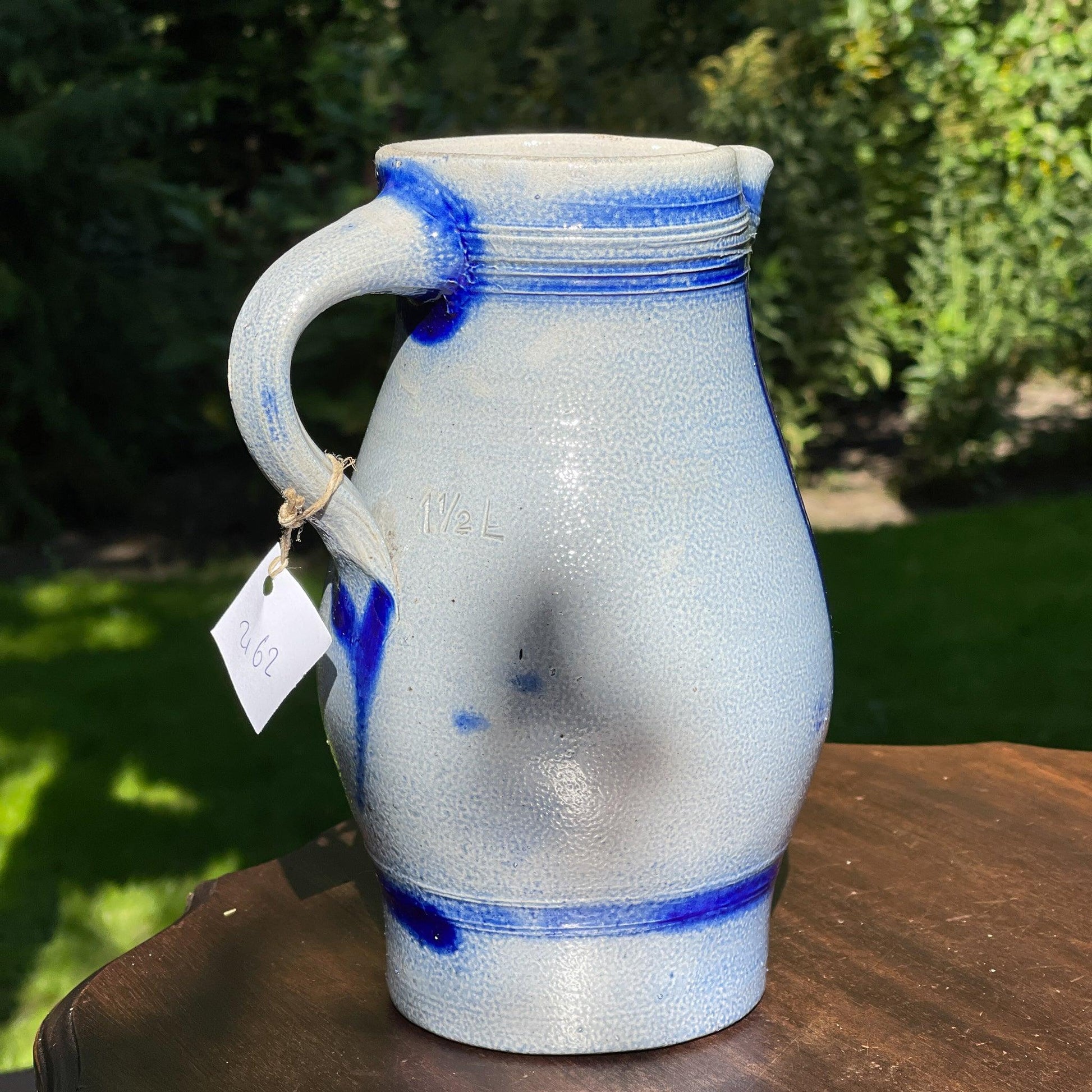 Keulse aardewerk schenkkan / vaas 1,5 liter - The Collectionist