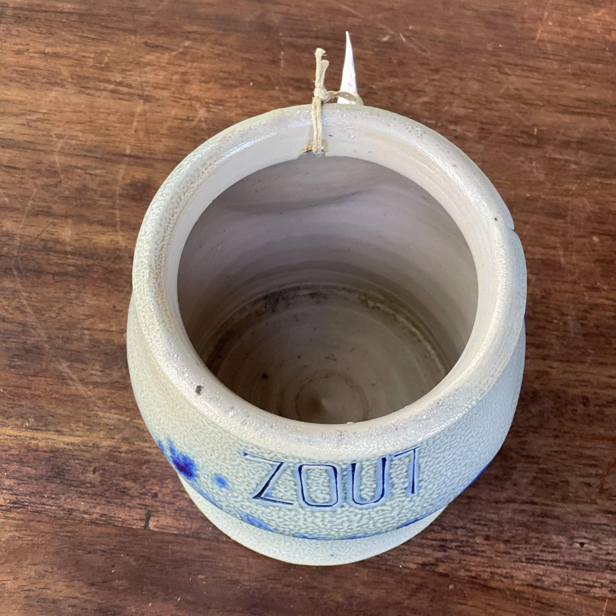 Keulse aardewerk zout pot - The Collectionist
