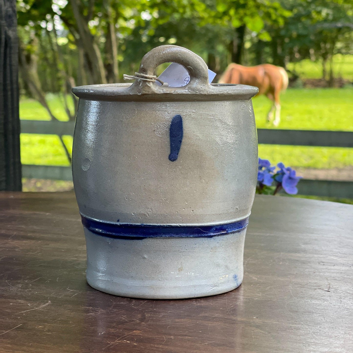 Keulse aardewerk zout pot - Bamestra Curiosa