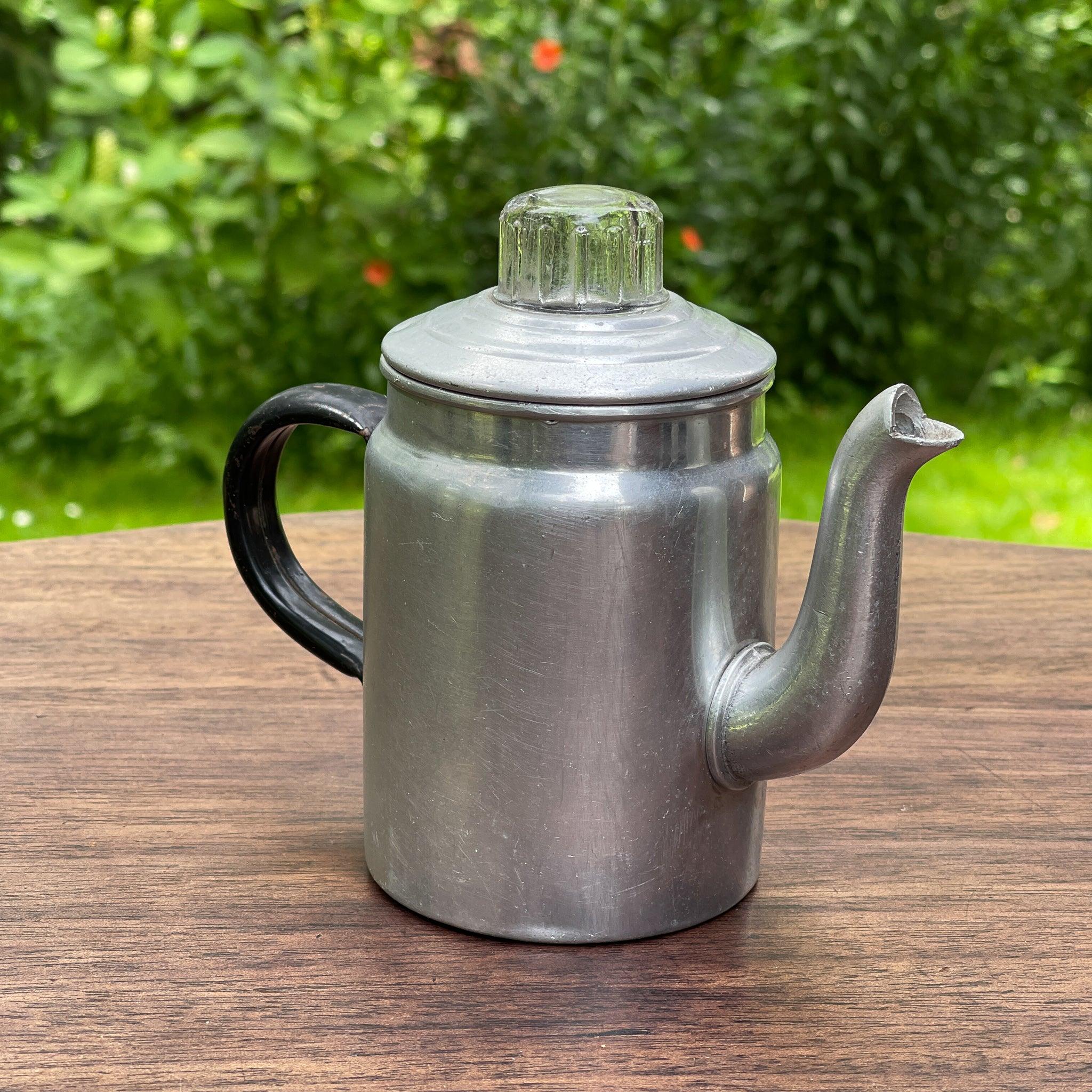 Klein aluminium thee / koffie potje - The Collectionist