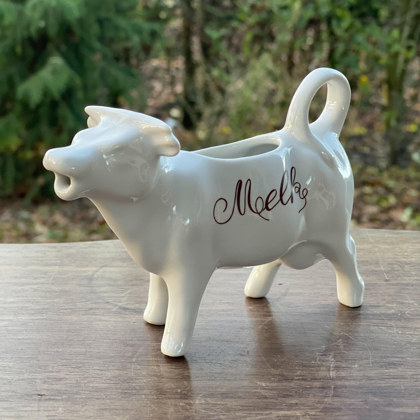 Koe melkkan met tekst Melk - The Collectionist