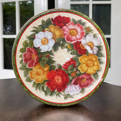 Koekblik met bloemen - Bamestra Curiosa