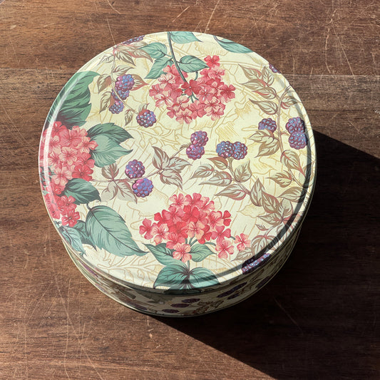 Koekblik met Hortensia's - The Collectionist