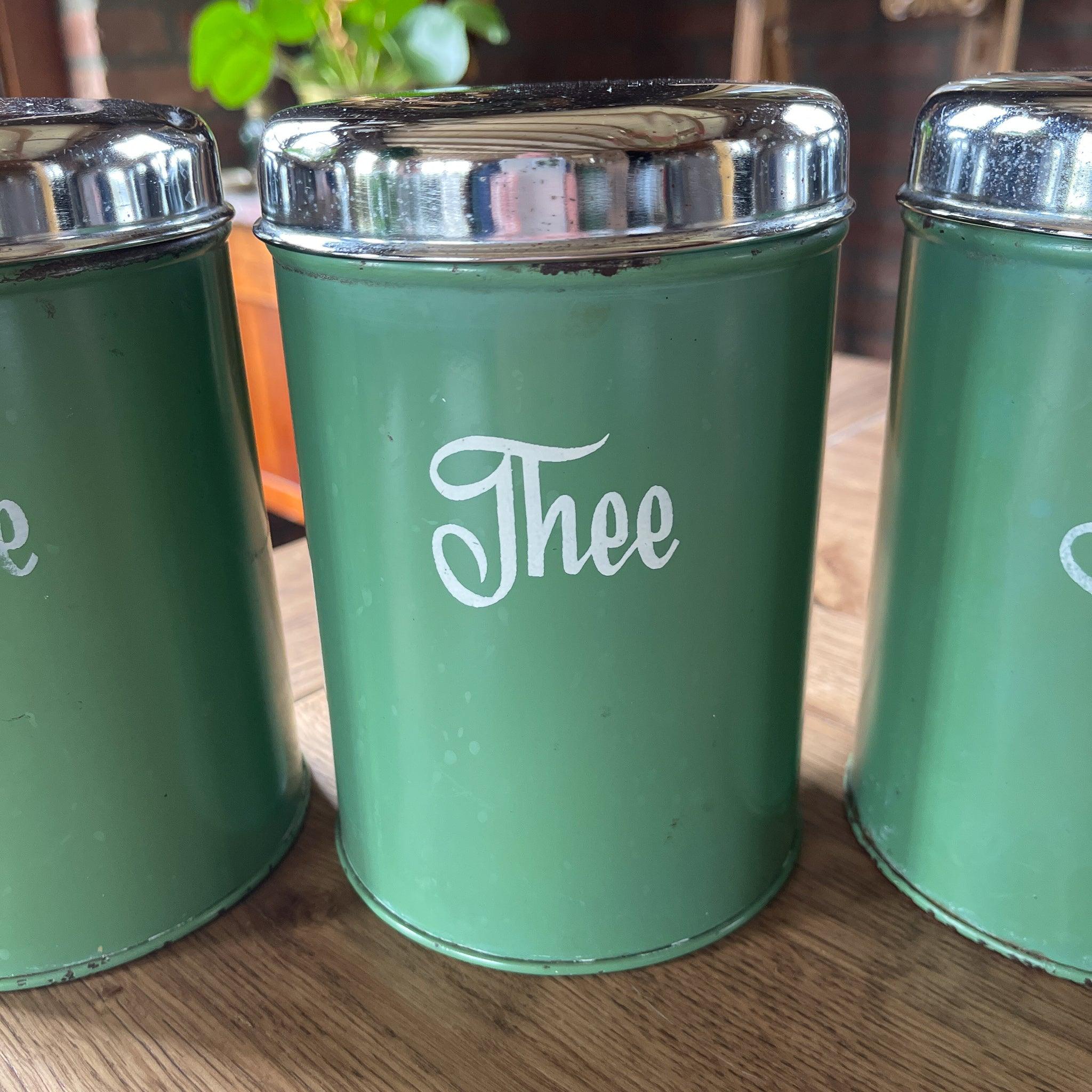 Koffie Thee en Suiker blikken - The Collectionist