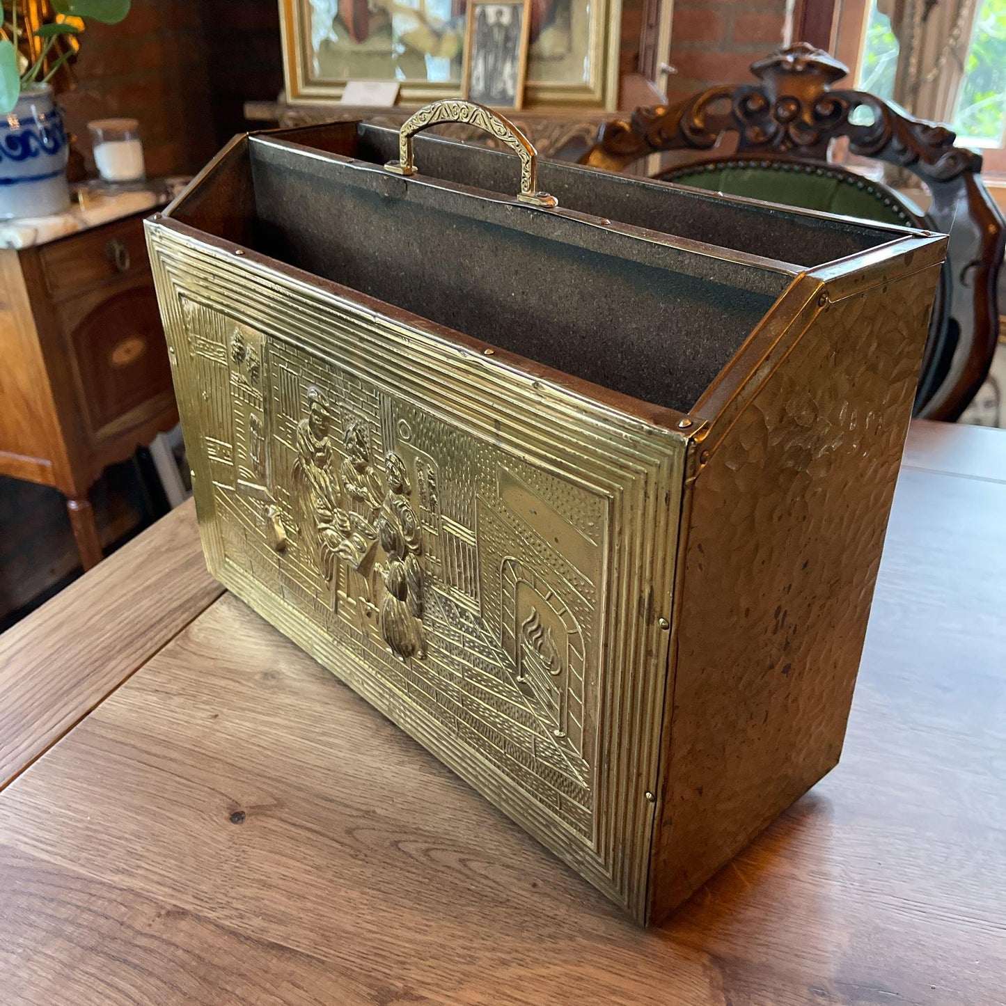 Koperen Lektuurbak - Bamestra Curiosa