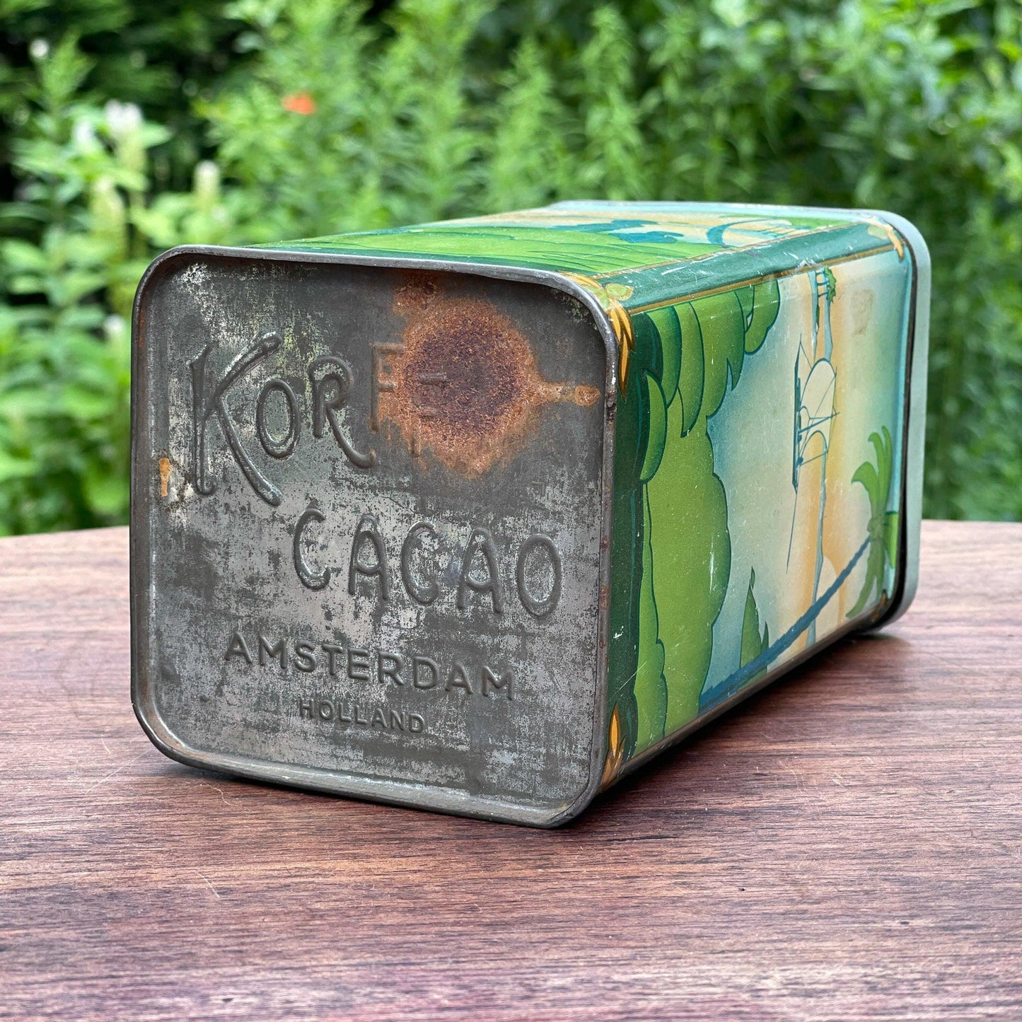 Korff Cacao Amsterdam blik - Bamestra Curiosa