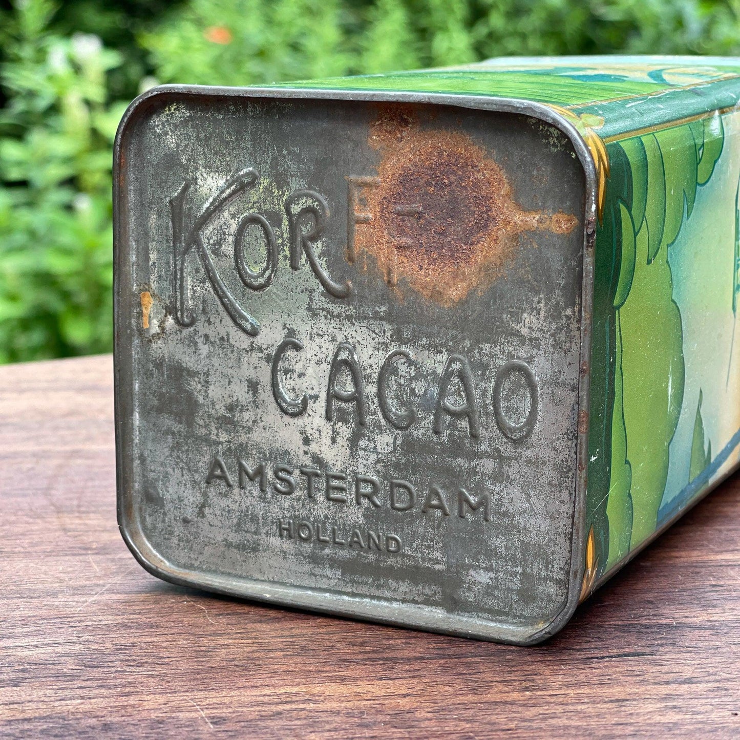 Korff Cacao Amsterdam blik - Bamestra Curiosa
