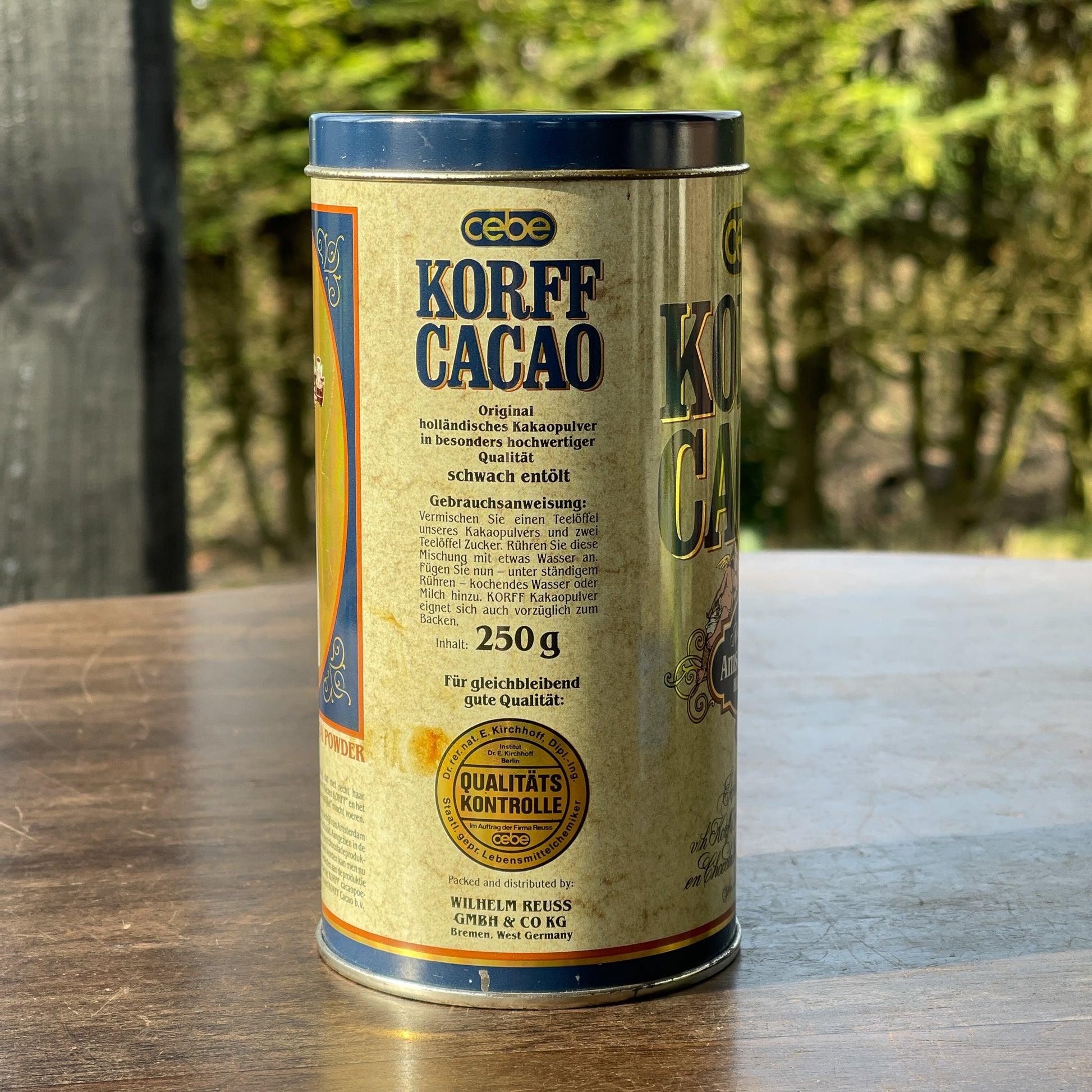 Korff Cacao Blik - The Collectionist