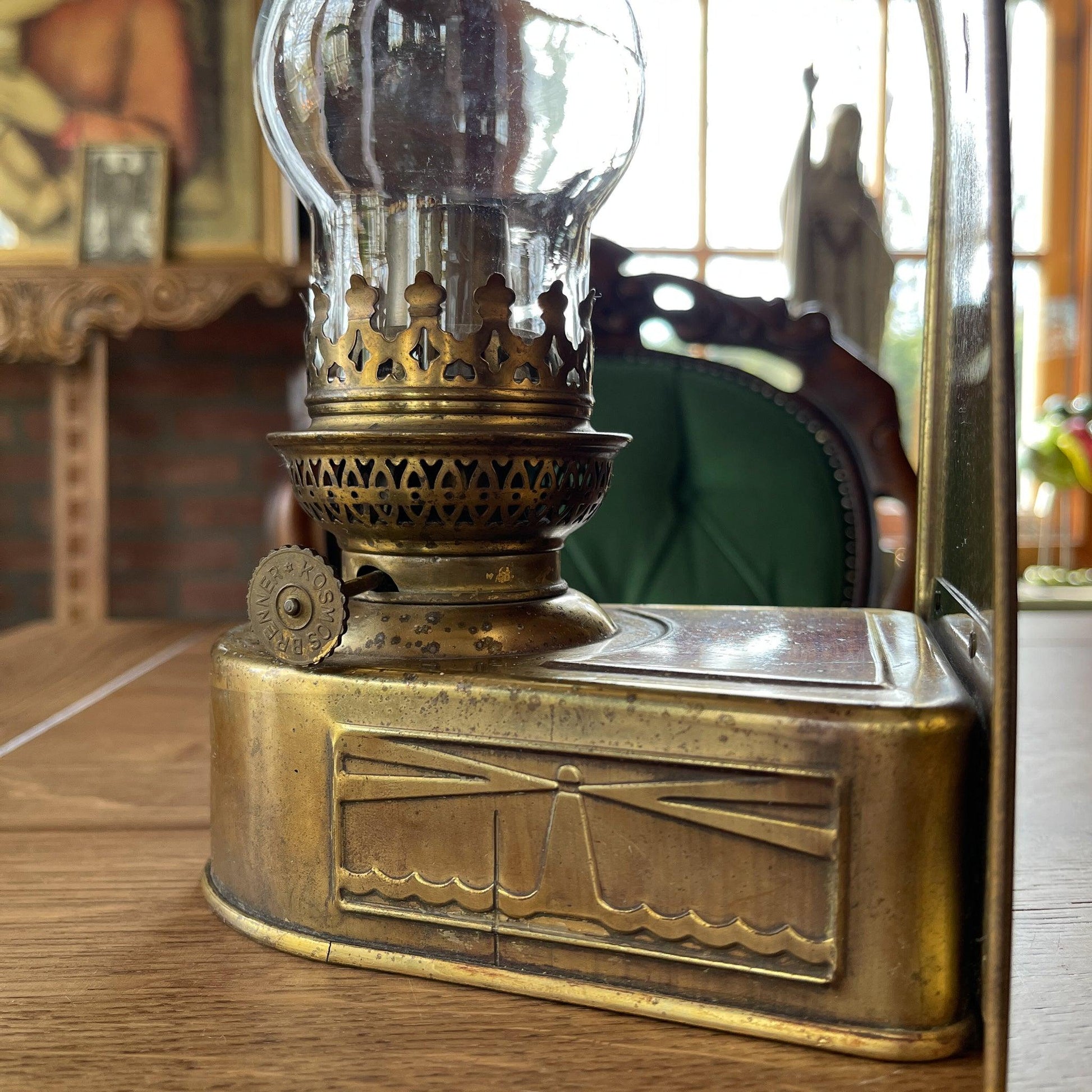 Kosmos Brenner Olielamp Scheepslamp - Bamestra Curiosa