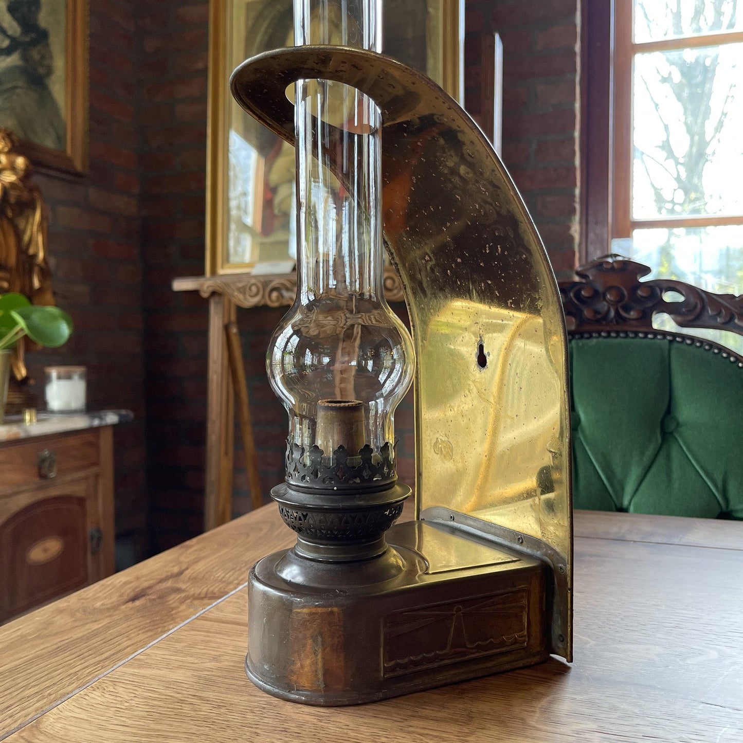 Kosmos Brenner Olielamp Scheepslamp - Bamestra Curiosa