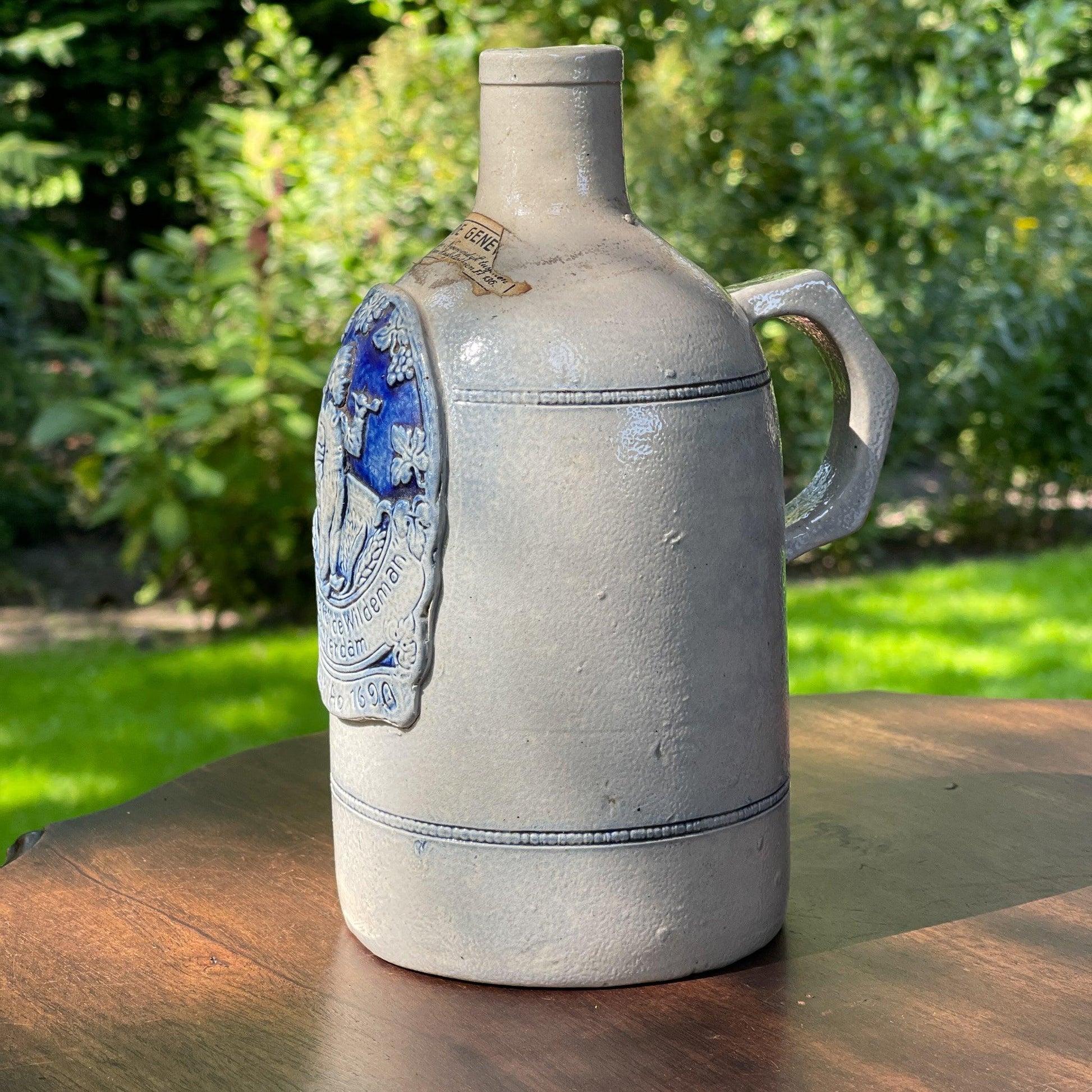 Levert en Co de Wildeman antiek Amsterdams jenever kruikje - Bamestra Curiosa