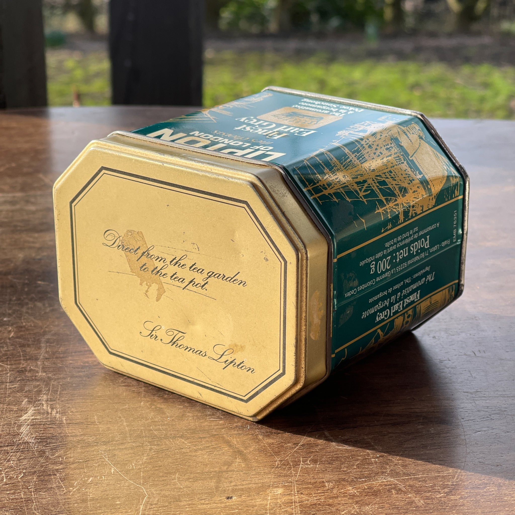 Lipton of London Finest Earl Grey Theeblik - The Collectionist