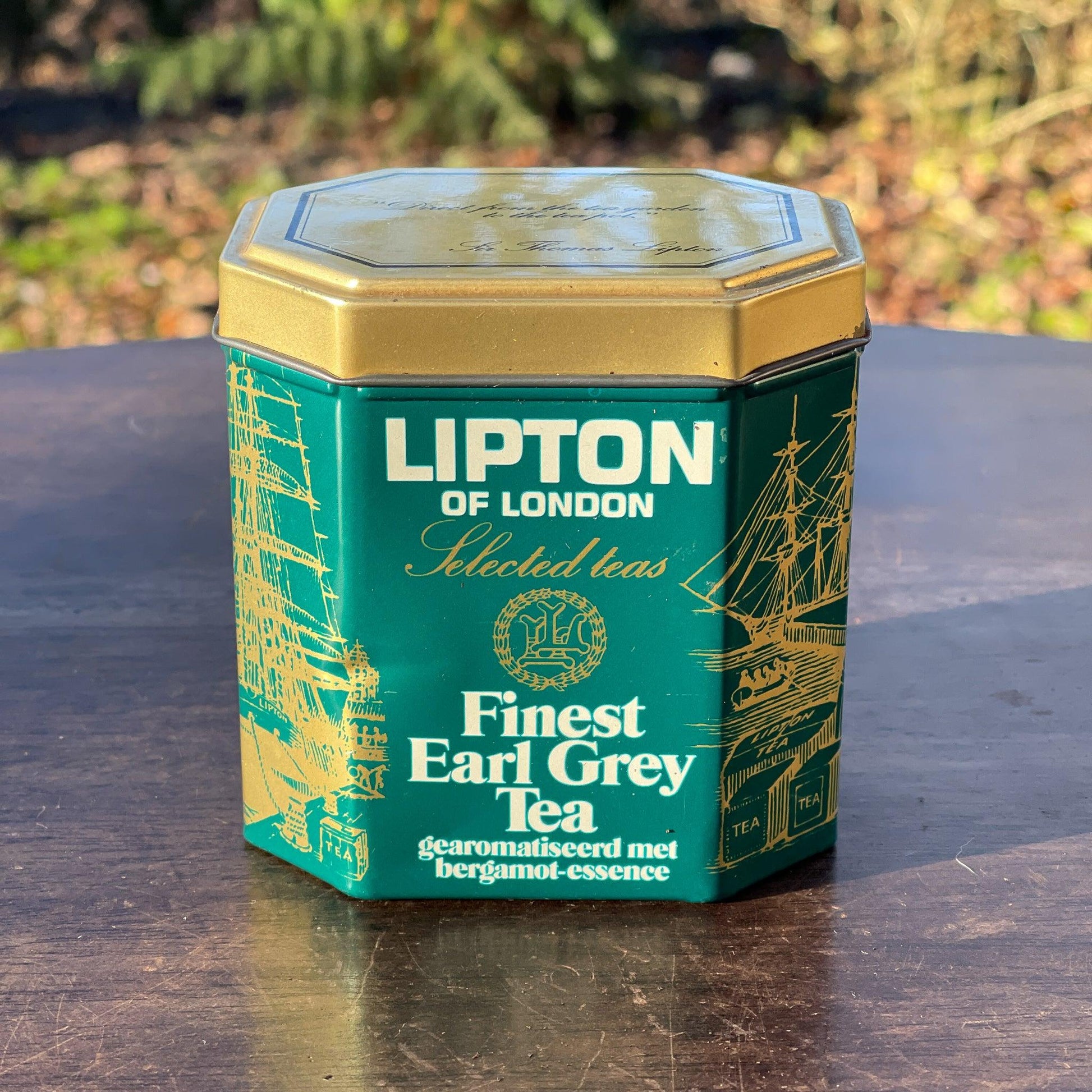 Lipton of London Finest Earl Grey theeblik - The Collectionist