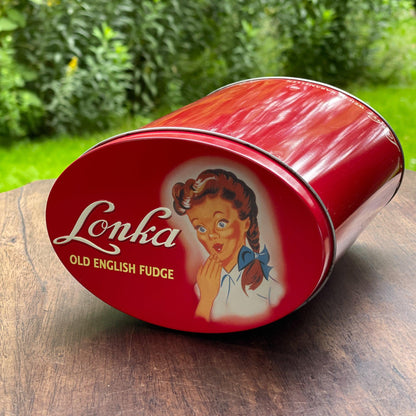 Lonka Old English Fudge blik - Bamestra Curiosa