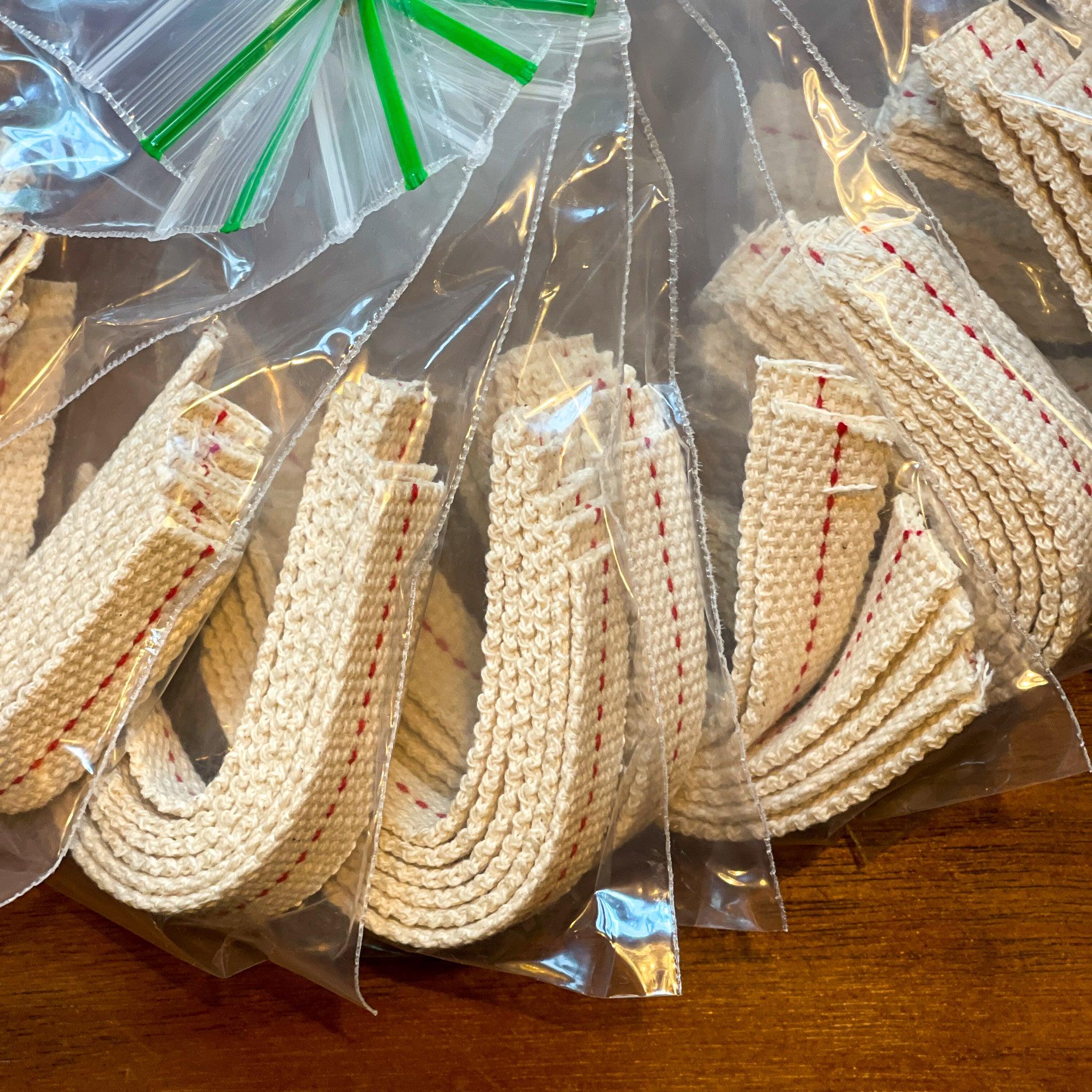 Lonten 12 cm, 6 stuks 15 mm breed - The Collectionist