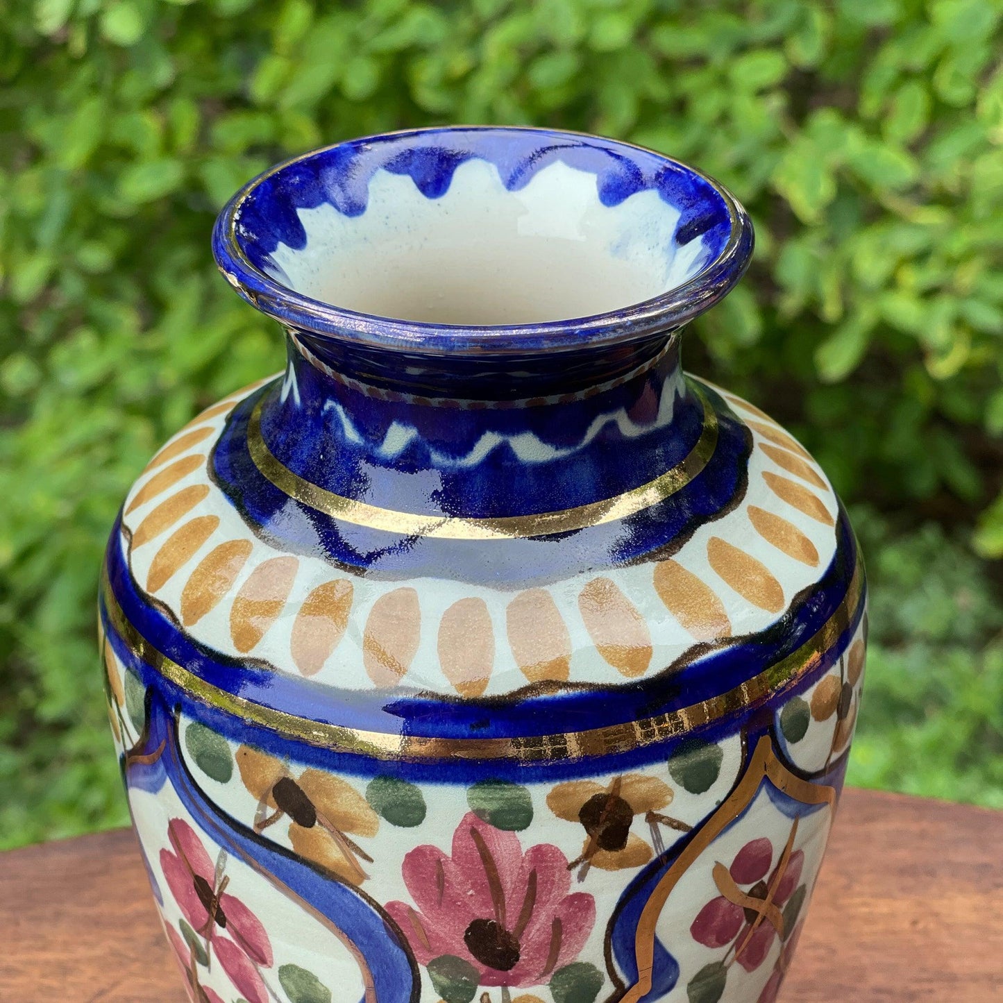 Majolica vaas - Bamestra Curiosa