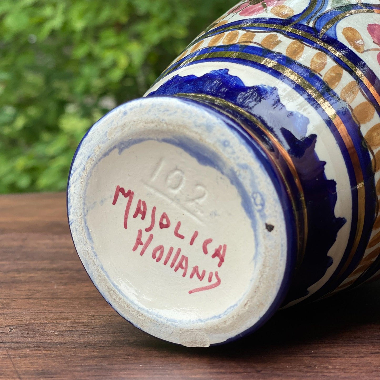 Majolica vaas - Bamestra Curiosa