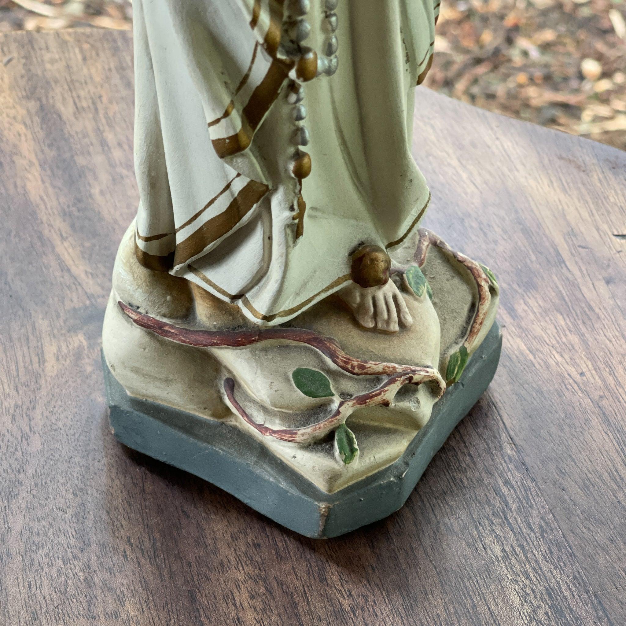 Maria beeld van porseleingips - The Collectionist