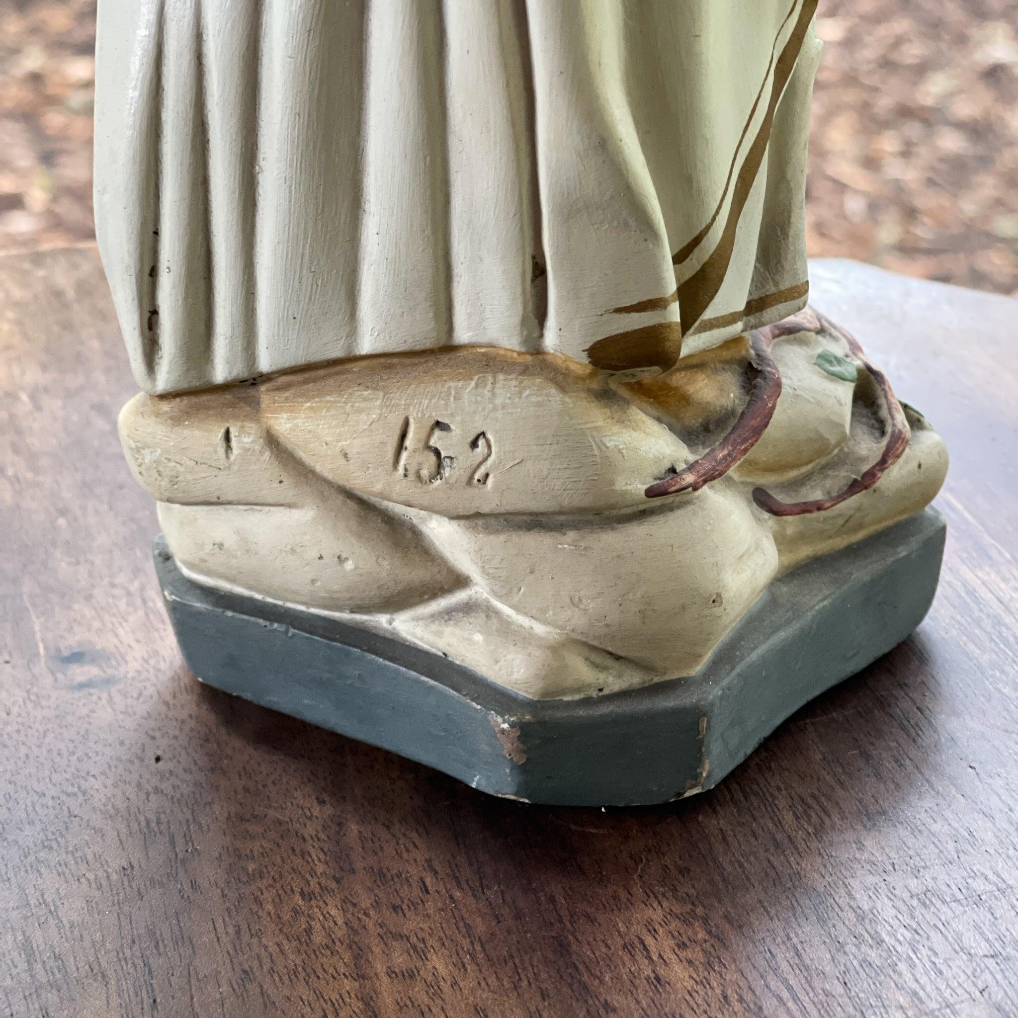 Maria beeld van porseleingips - The Collectionist