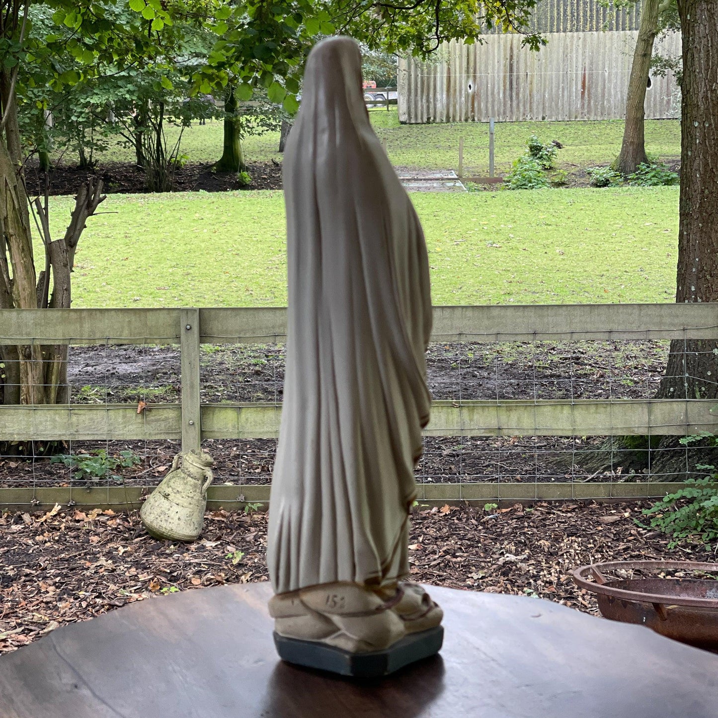 Maria beeld van porseleingips - Bamestra Curiosa