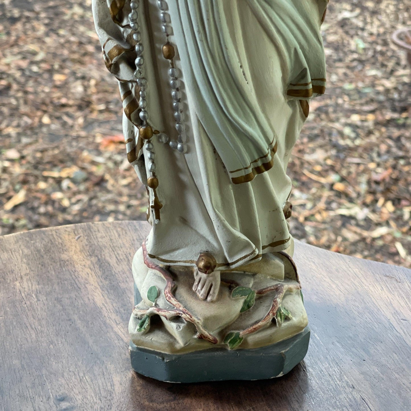 Maria beeld van porseleingips - Bamestra Curiosa