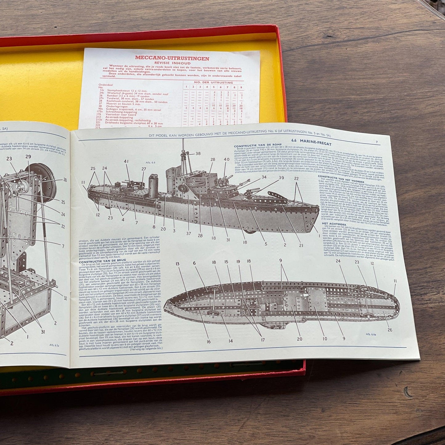 Meccano aanvullingsuitrusting 5A - Bamestra Curiosa