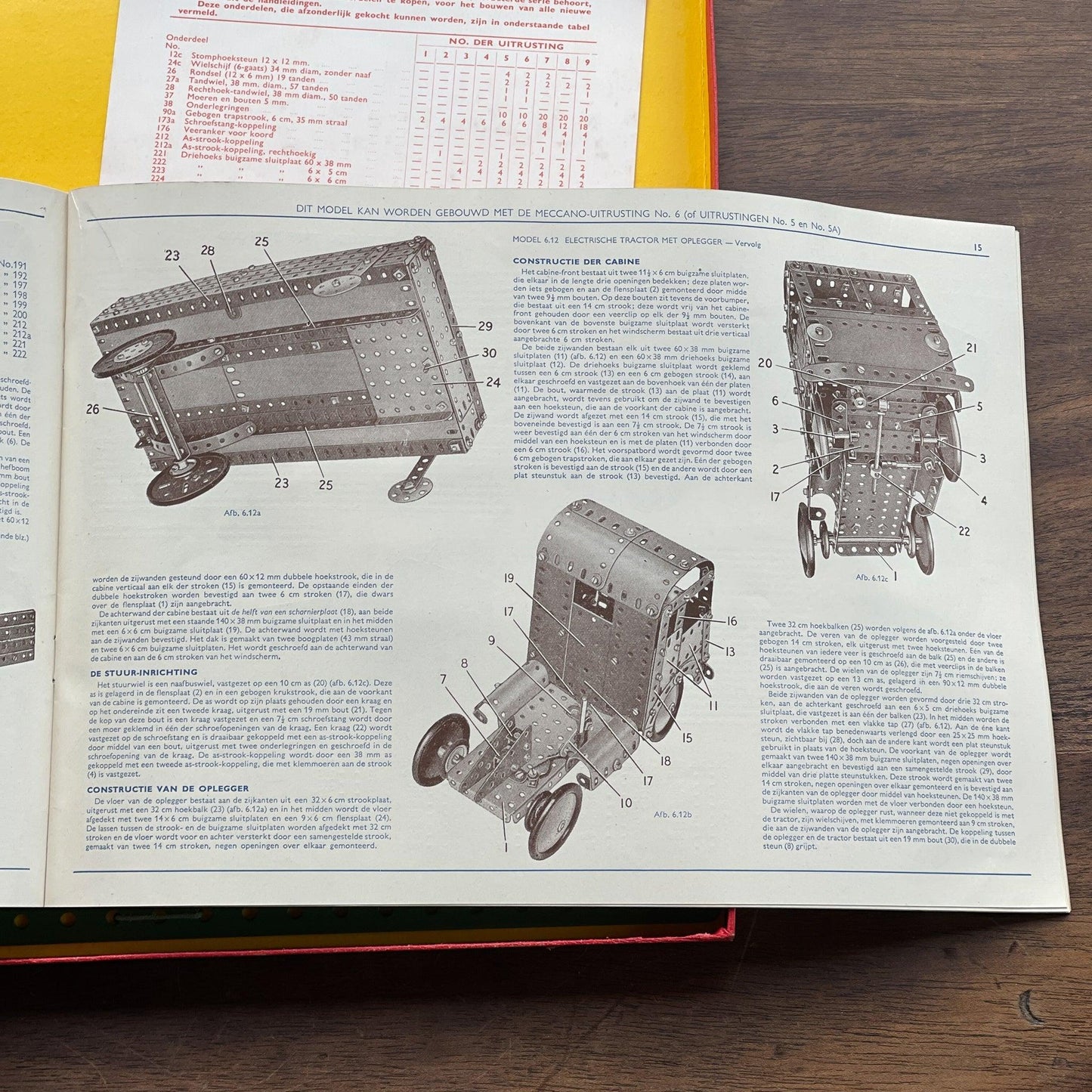 Meccano aanvullingsuitrusting 5A - Bamestra Curiosa