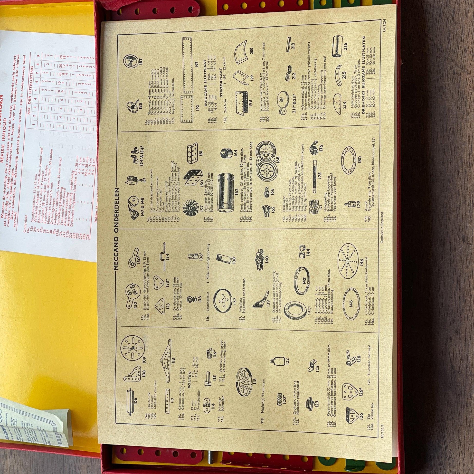 Meccano aanvullingsuitrusting 5A - Bamestra Curiosa