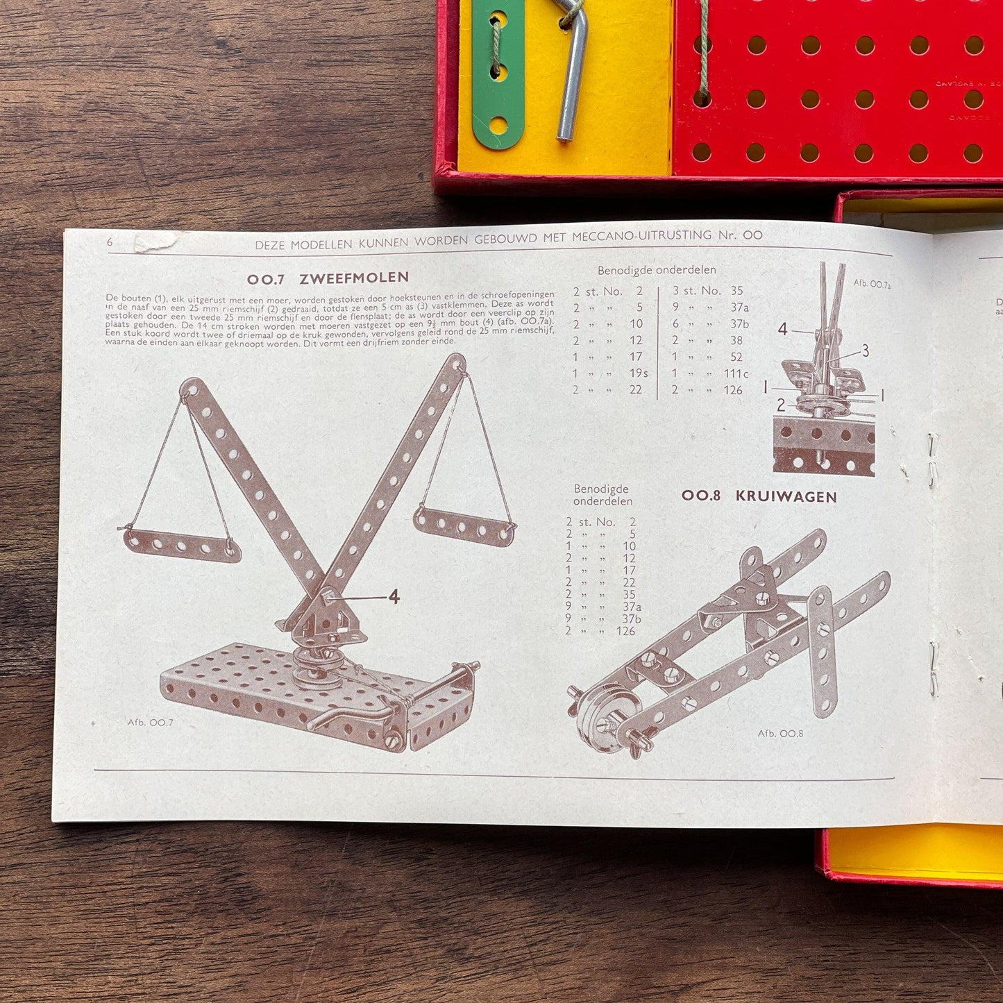 Meccano uitrusting nummer 00 - Bamestra Curiosa