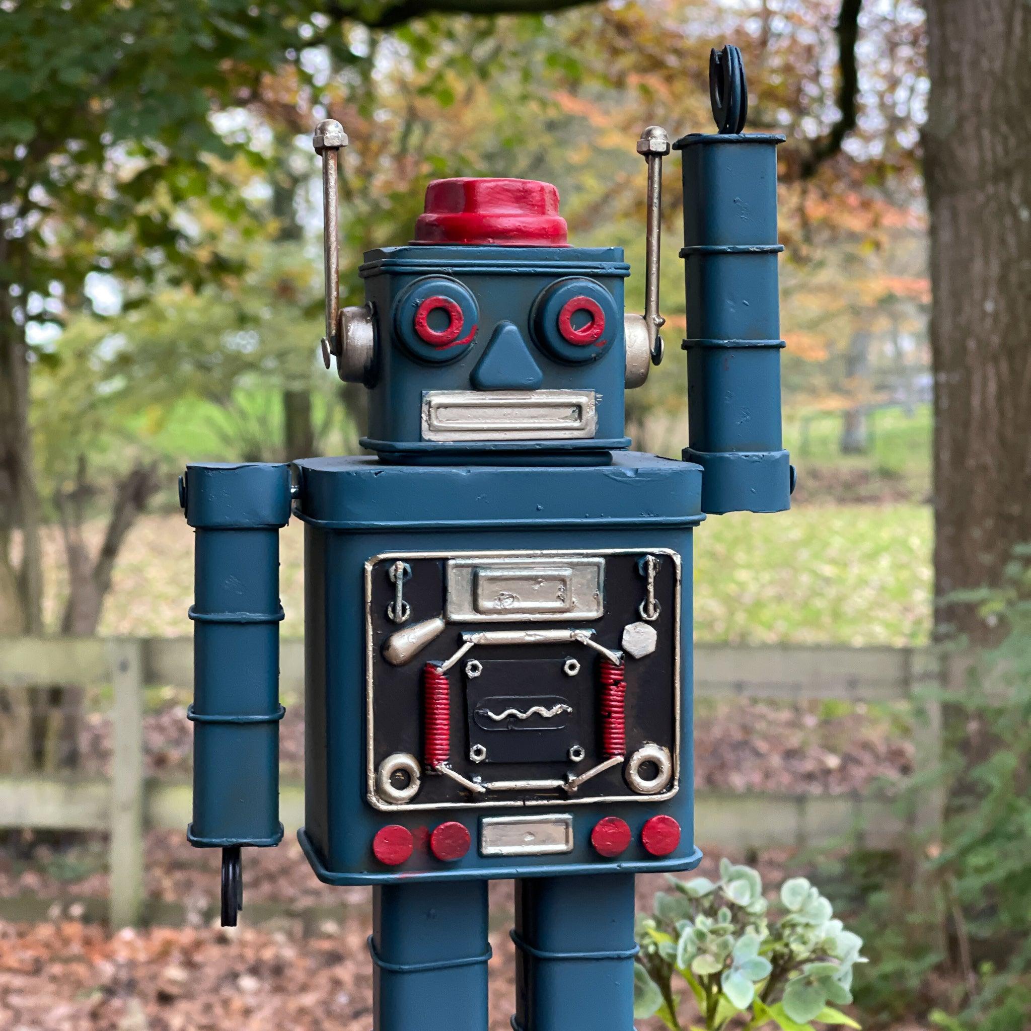 Metalen robot - The Collectionist