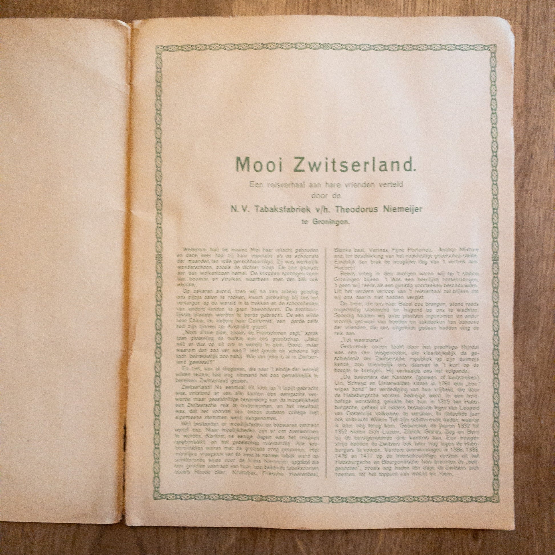 Mooi Zwitserland - The Collectionist