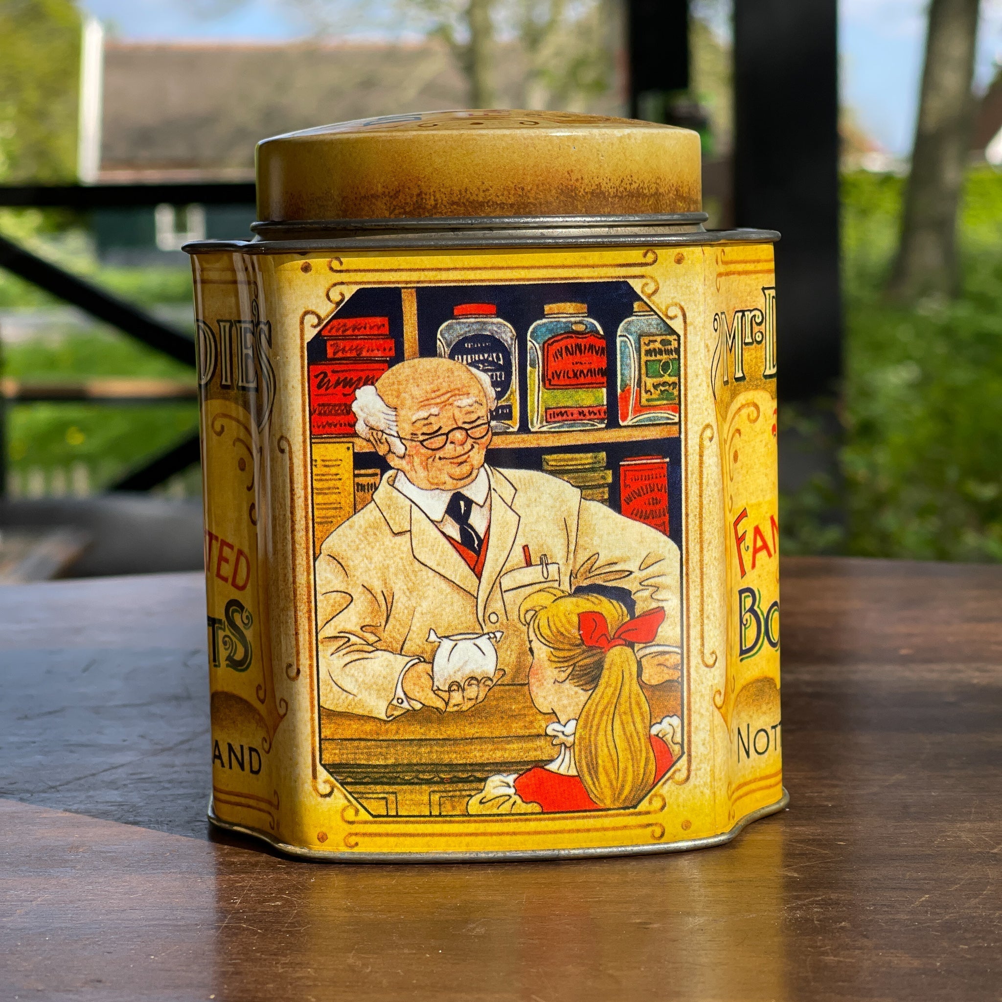 Mr. Dinwoodie’s Old English Boiled Sweets Snoepblik – Nottingham - The Collectionist