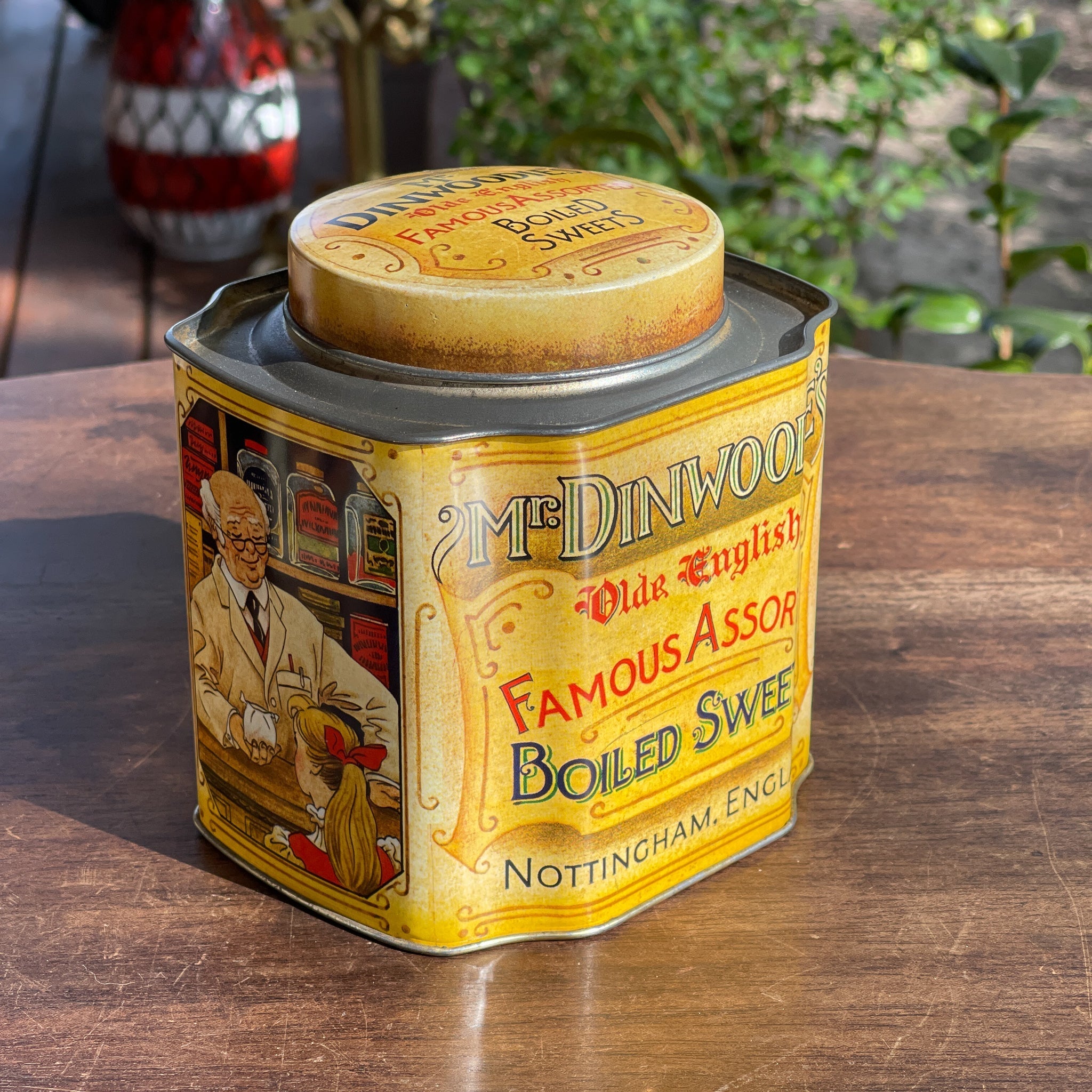 Mr. Dinwoodie’s Old English Boiled Sweets Snoepblik – Nottingham - The Collectionist
