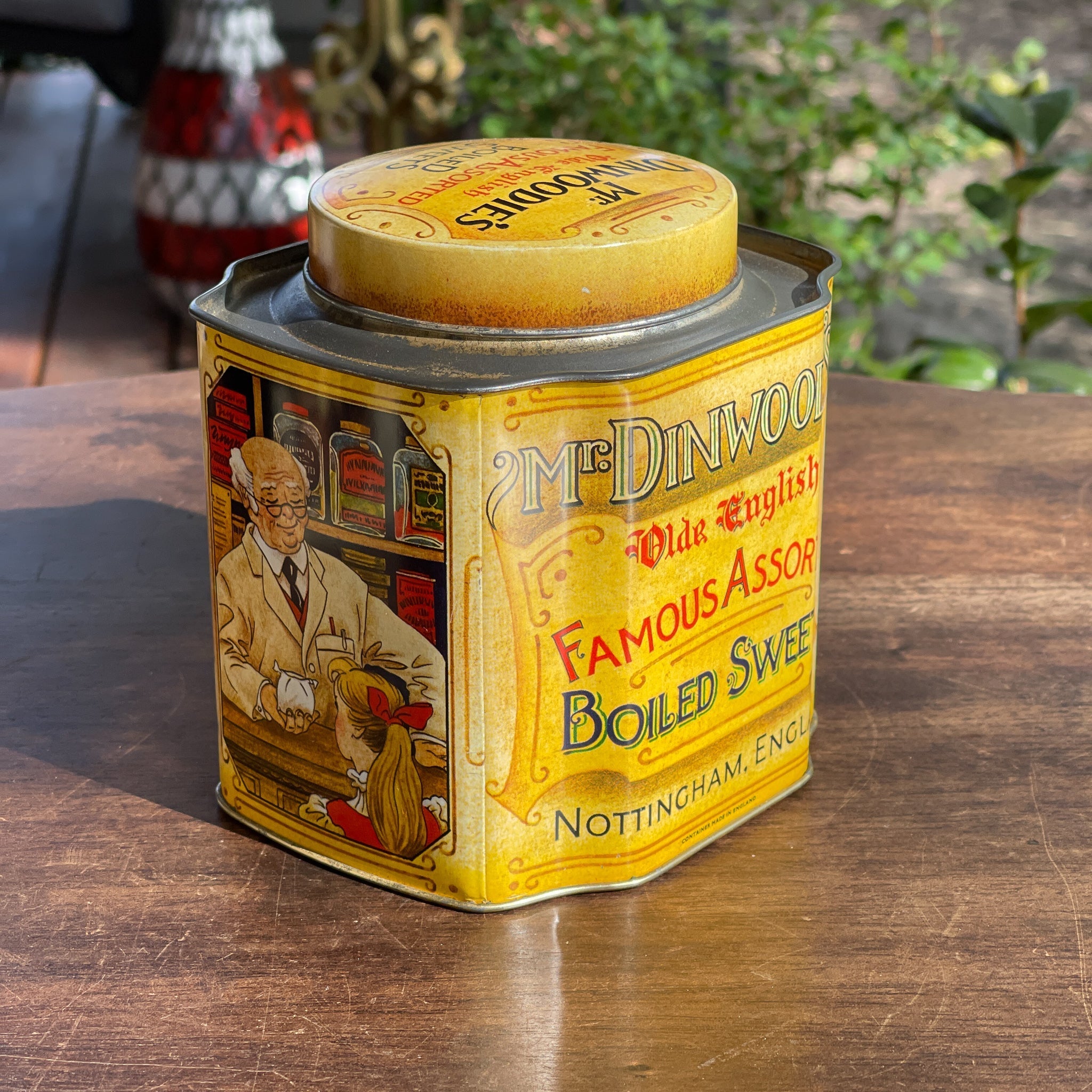 Mr. Dinwoodie’s Old English Boiled Sweets Snoepblik – Nottingham - The Collectionist
