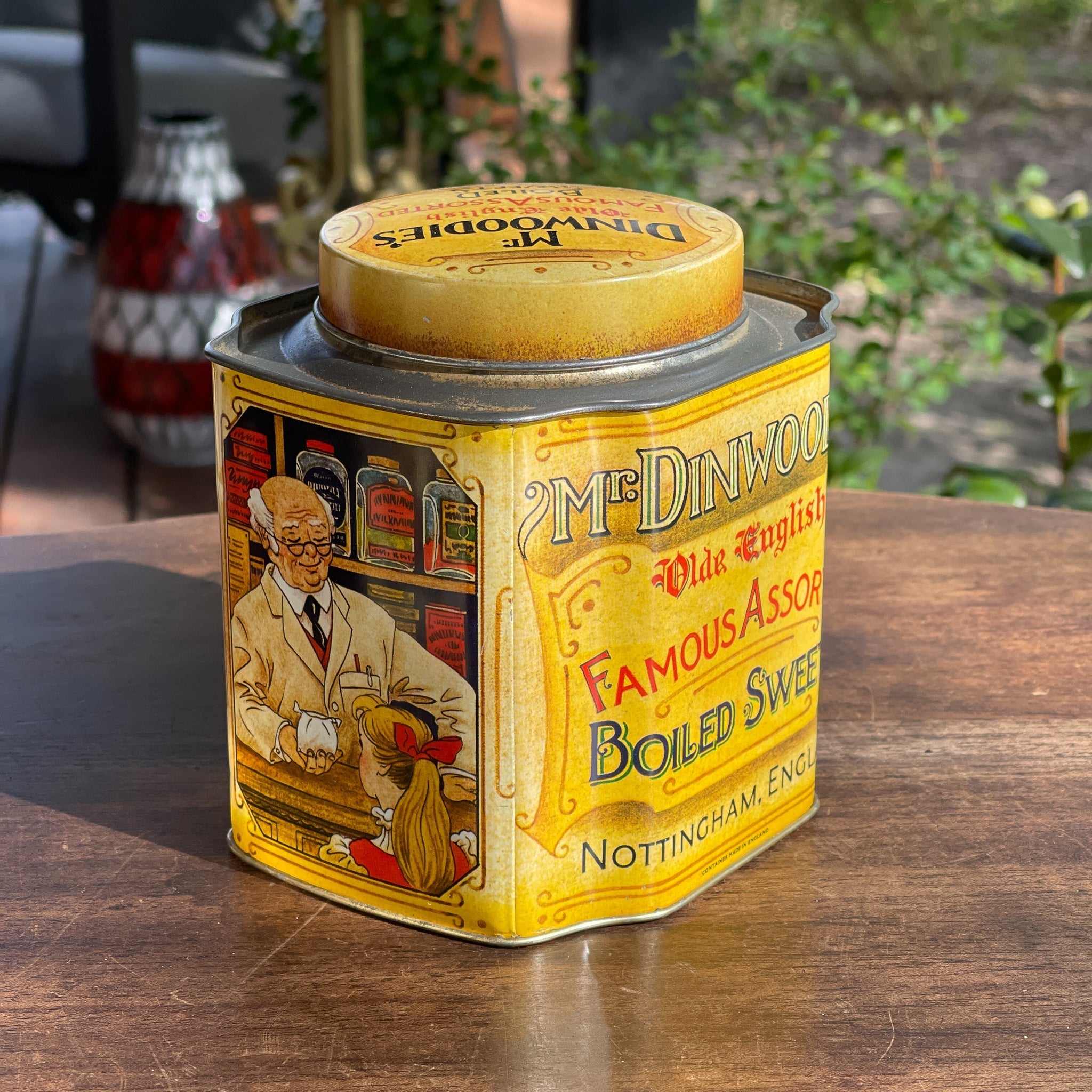 Mr. Dinwoodie’s Old English Boiled Sweets Snoepblik – Nottingham - The Collectionist
