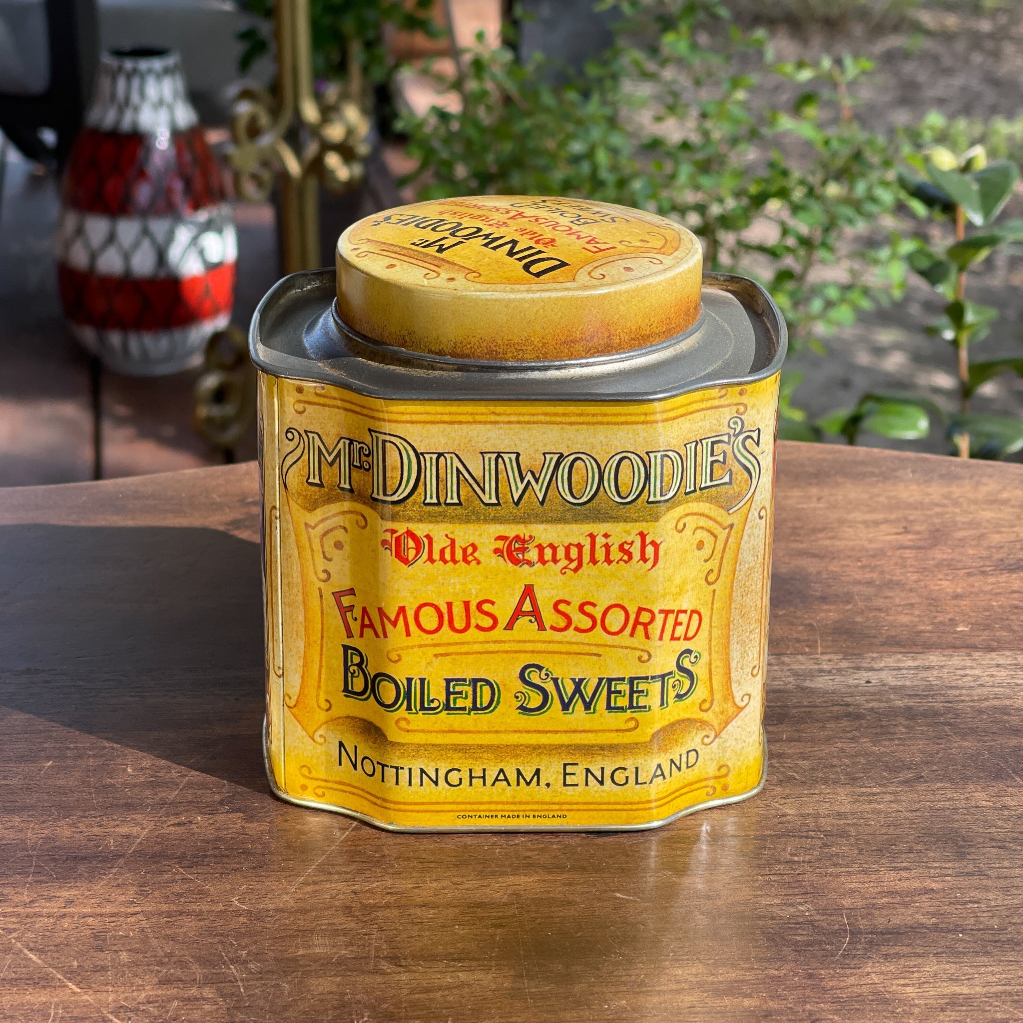 Mr. Dinwoodie’s Old English Boiled Sweets Snoepblik – Nottingham - The Collectionist