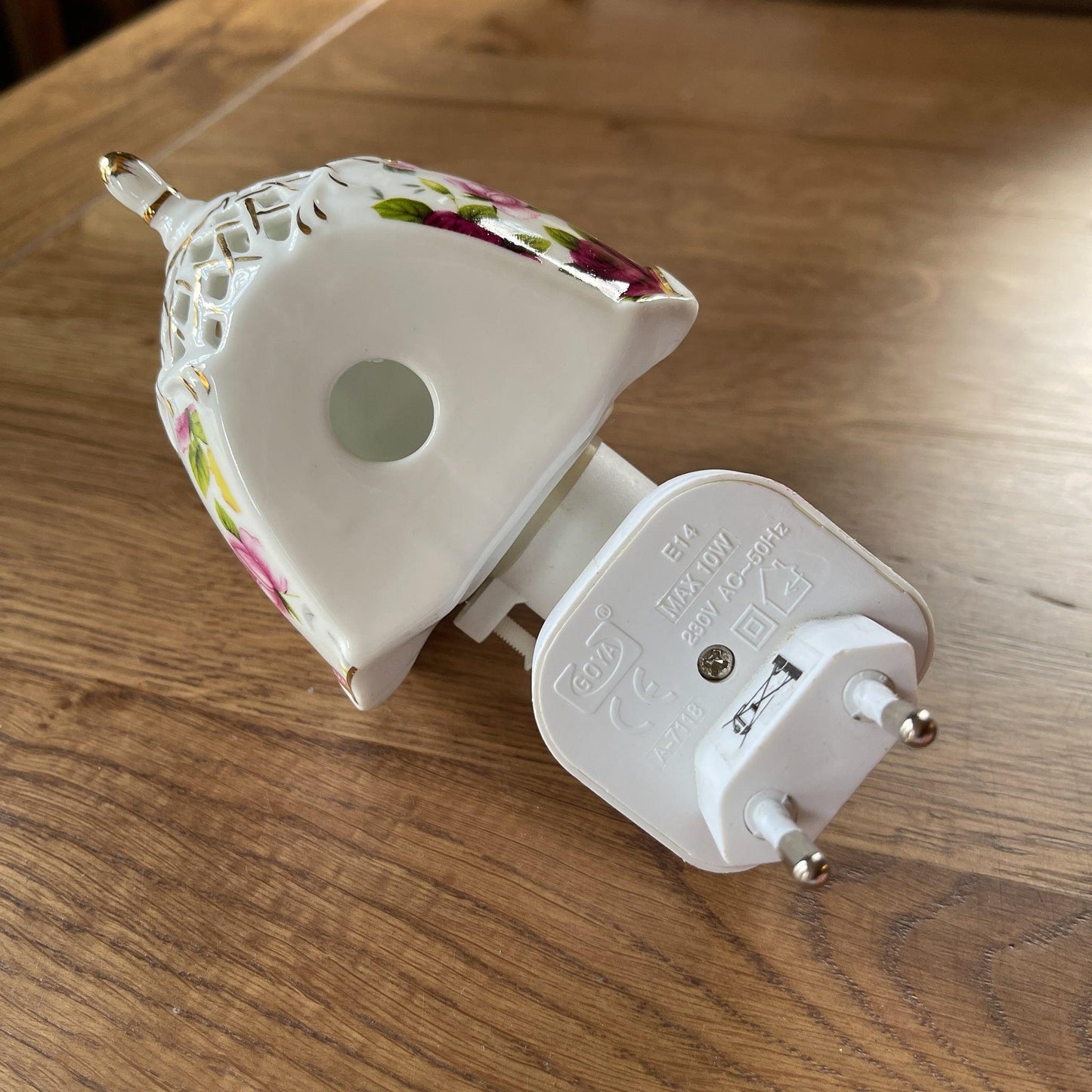 Nachtlampje van porselein - Bamestra Curiosa