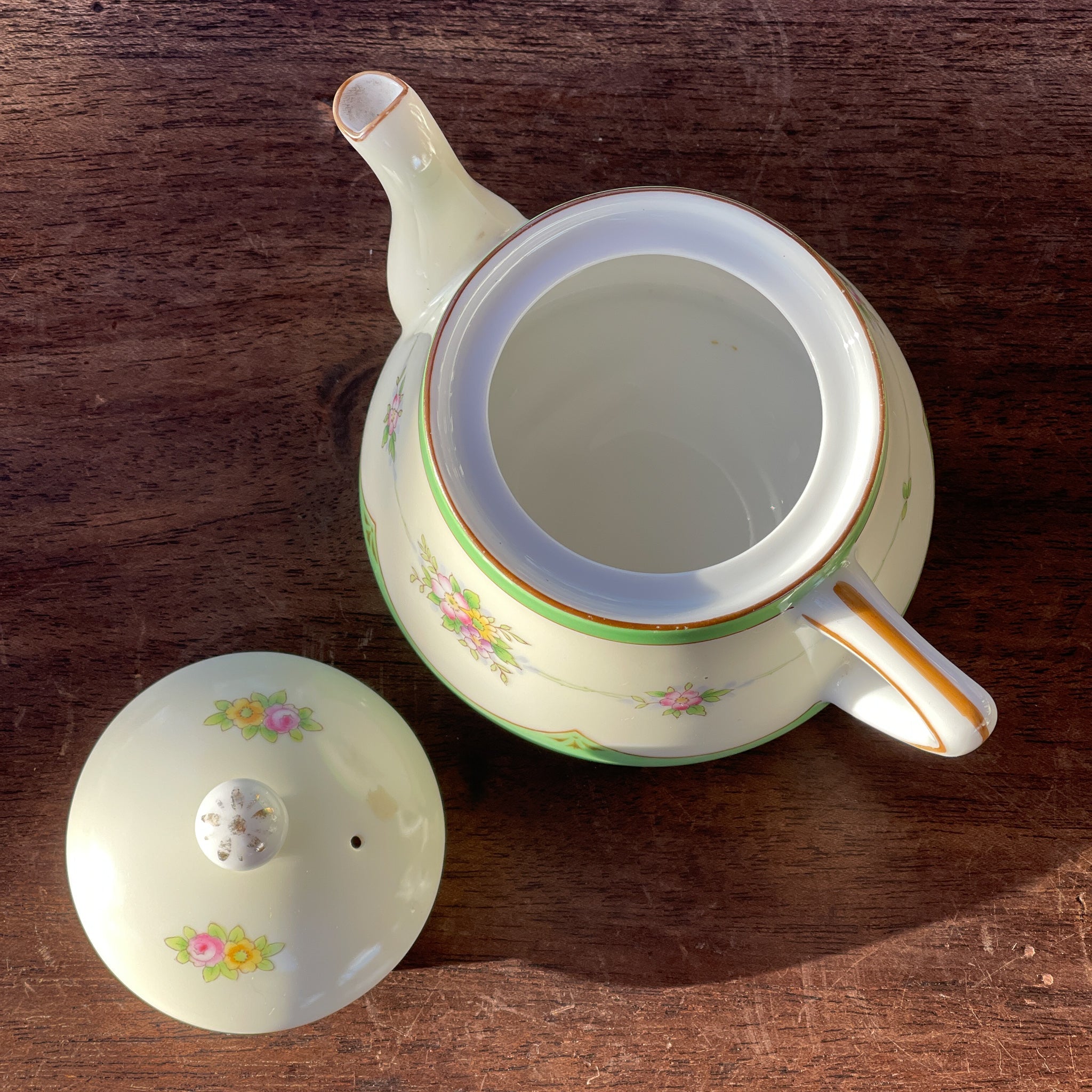 Noritake Handgeschilderd Japans Theepotje - The Collectionist