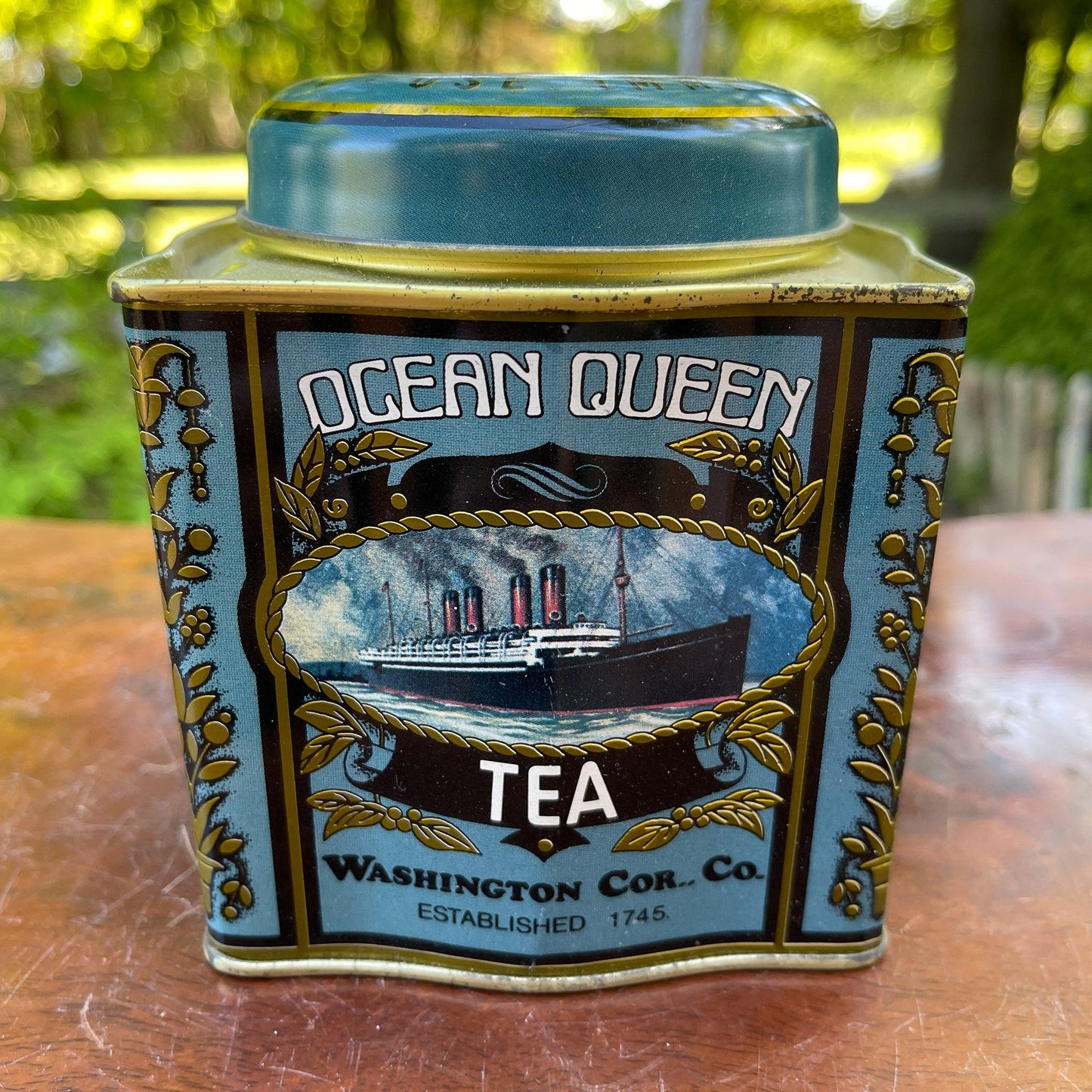 Ocean Queen koffie blik - Bamestra Curiosa