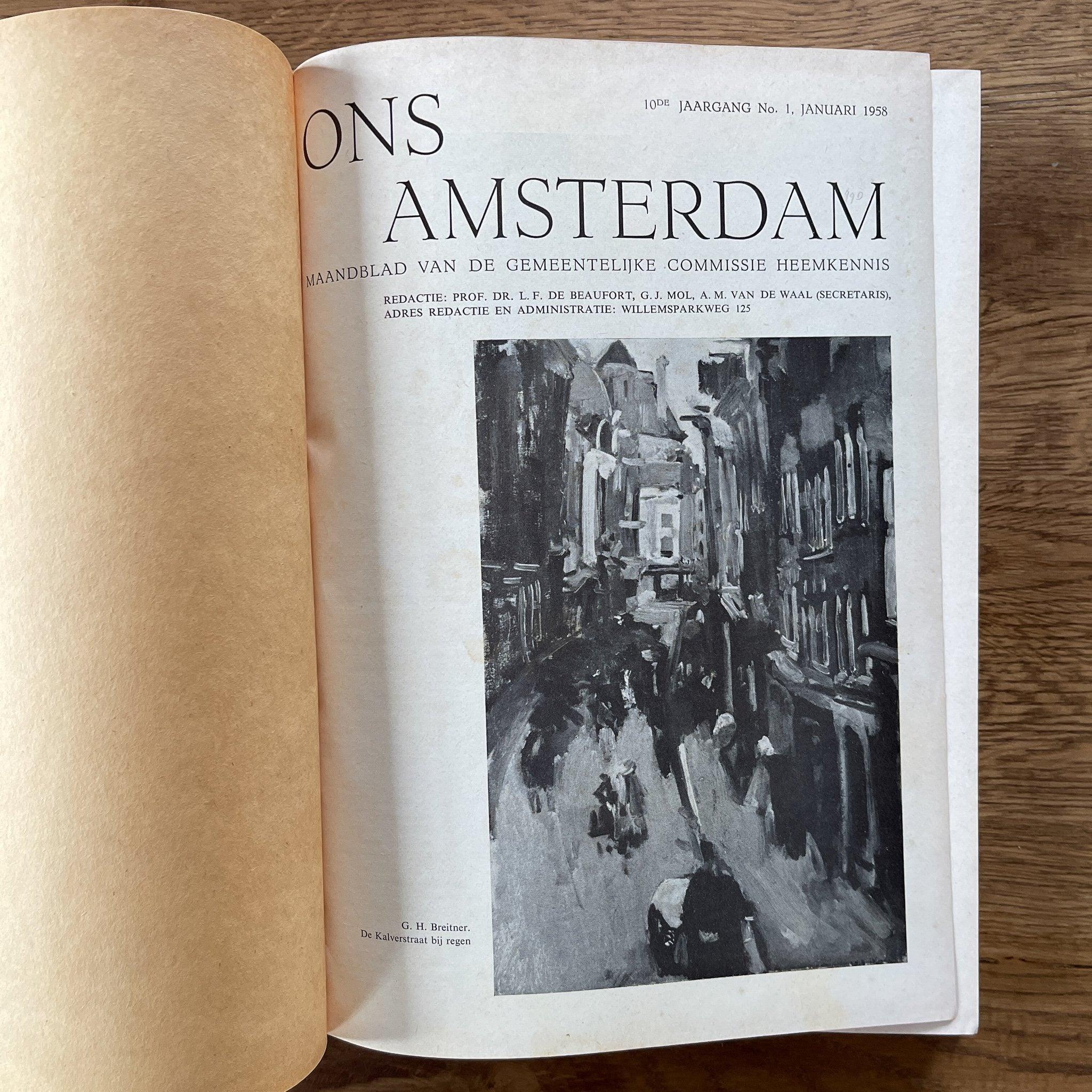 Ons Amsterdam 10 (1958) - The Collectionist