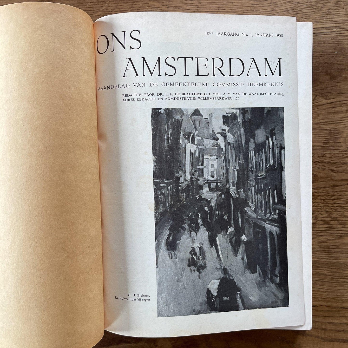 Ons Amsterdam 10 (1958) - Bamestra Curiosa