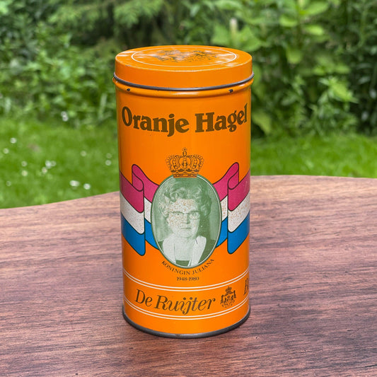 Oranje Hagel blik van De Ruijter (1980) - Bamestra Curiosa