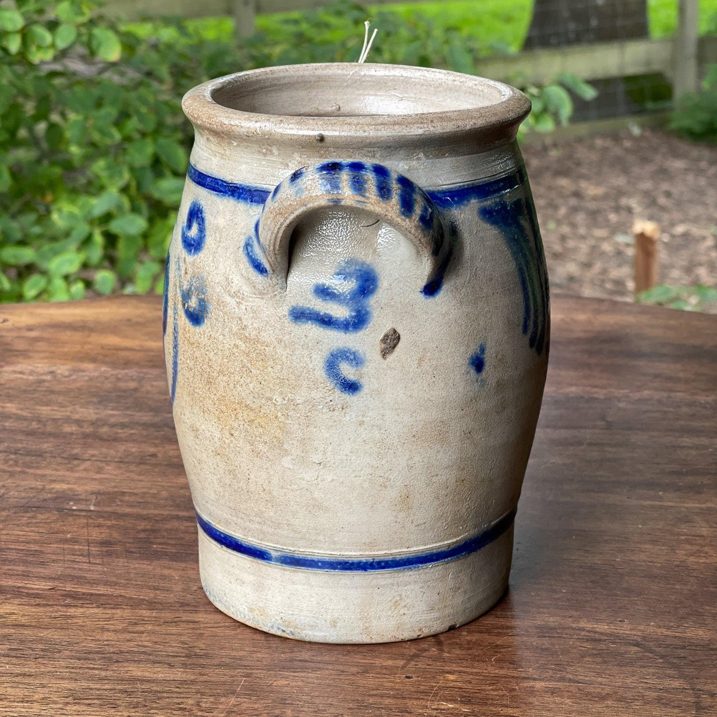 Oude Keulse aardewerk pot / bloempot - Bamestra Curiosa