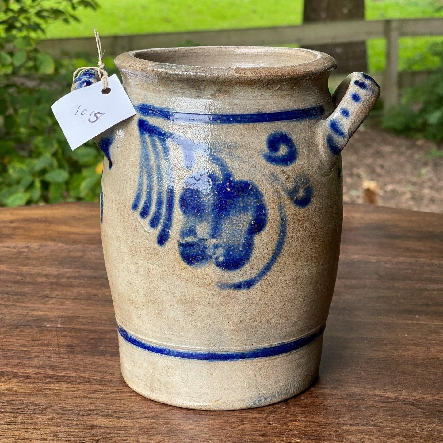 Oude Keulse aardewerk pot / bloempot - Bamestra Curiosa