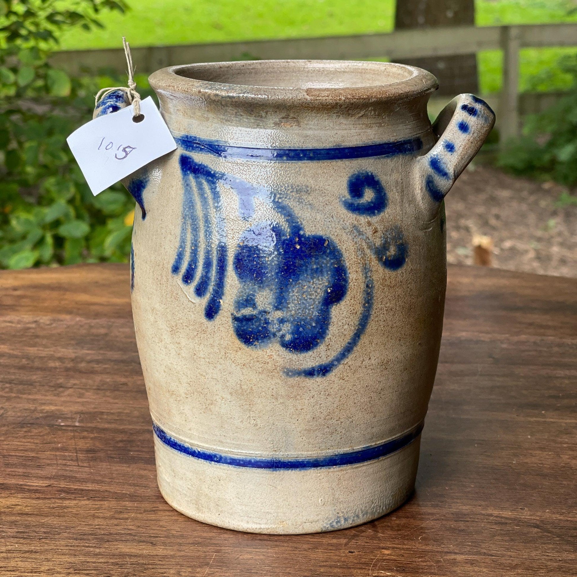 Oude Keulse aardewerk pot / bloempot - Bamestra Curiosa