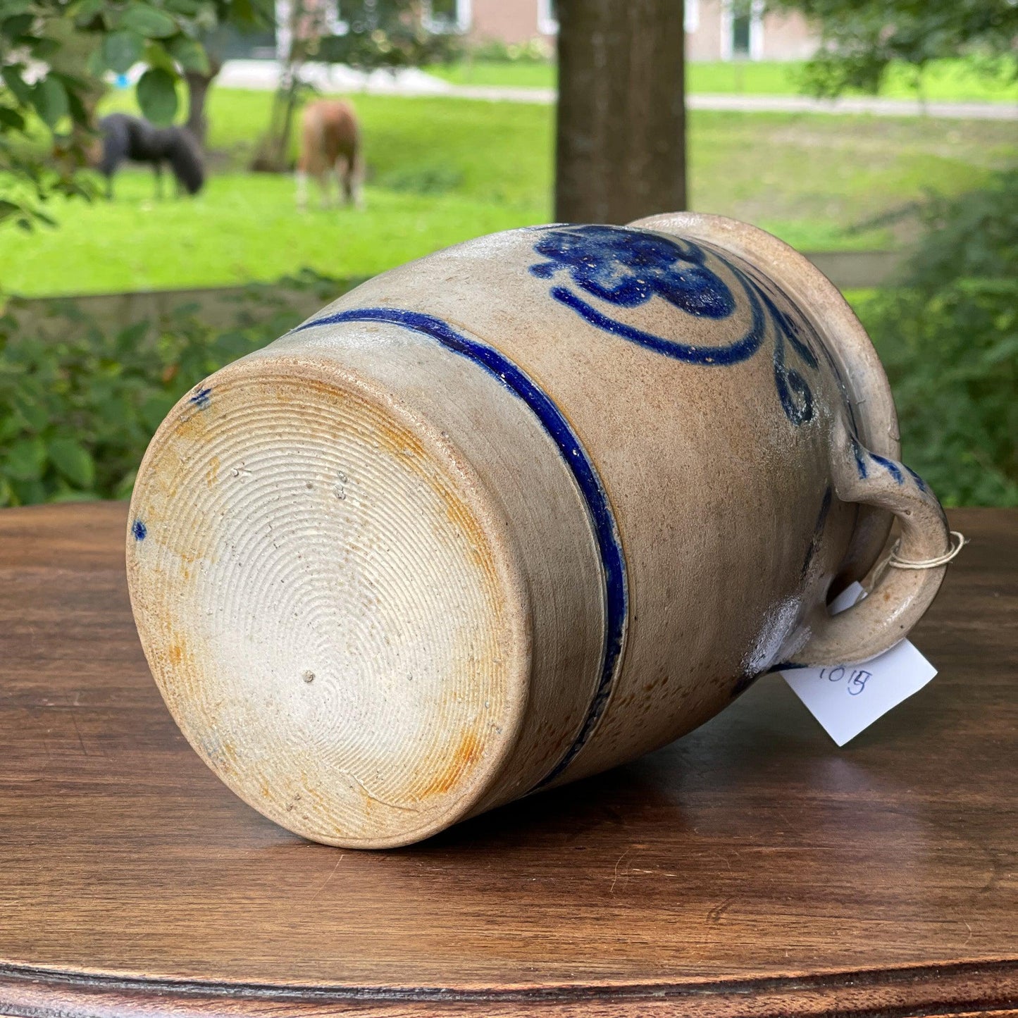 Oude Keulse aardewerk pot / bloempot - Bamestra Curiosa