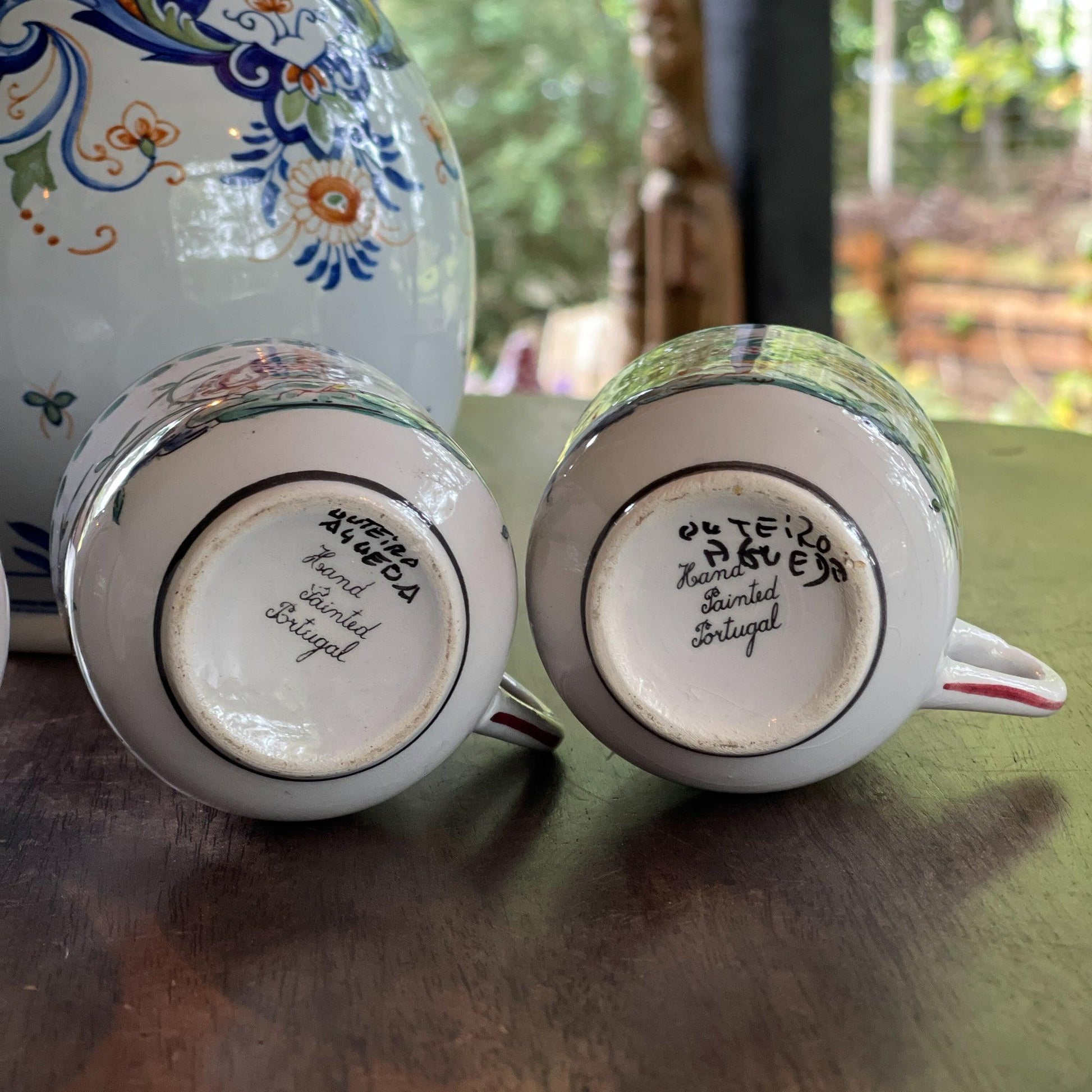 Outeiro Agueda handgeschilderde schenkset - Bamestra Curiosa