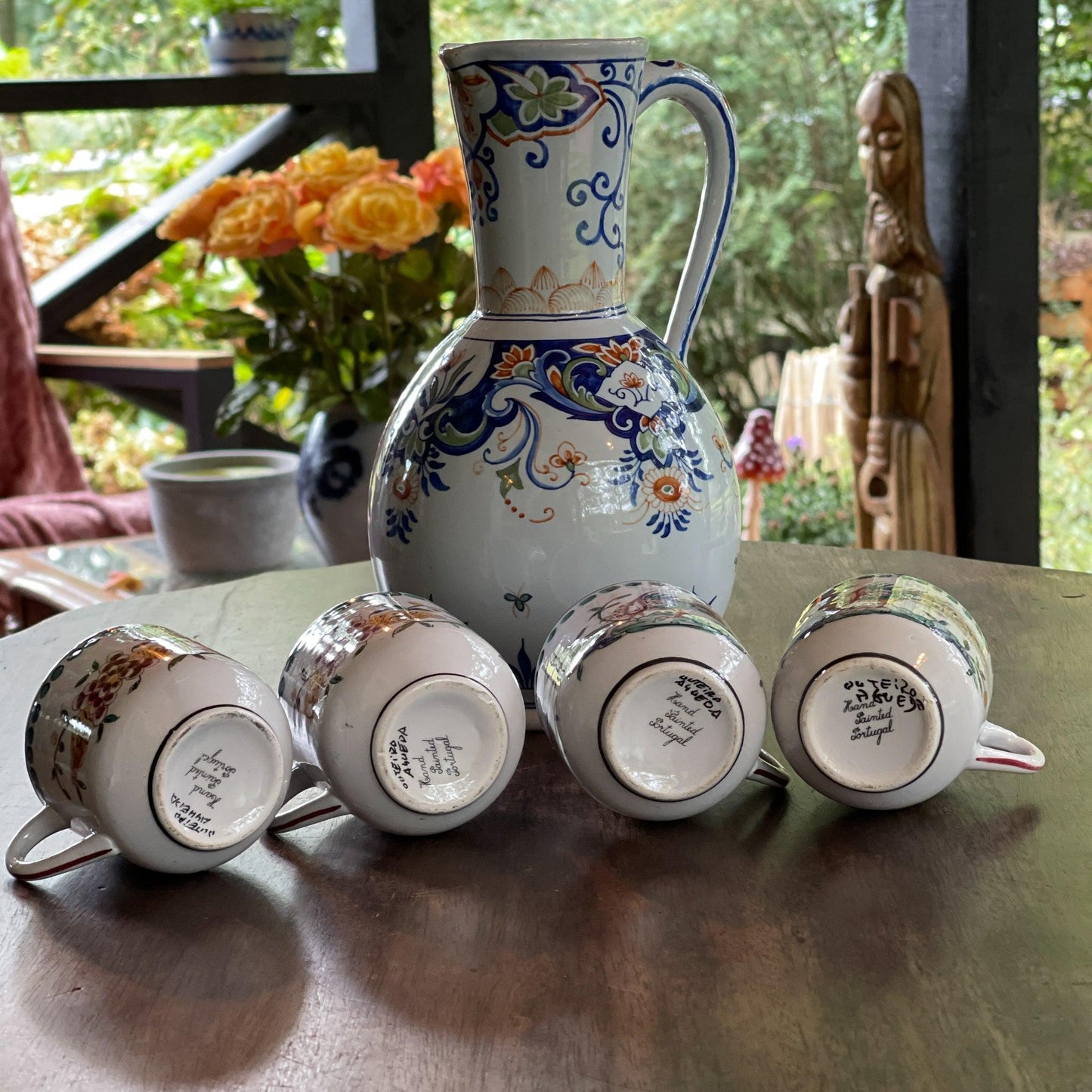 Outeiro Agueda handgeschilderde schenkset - Bamestra Curiosa